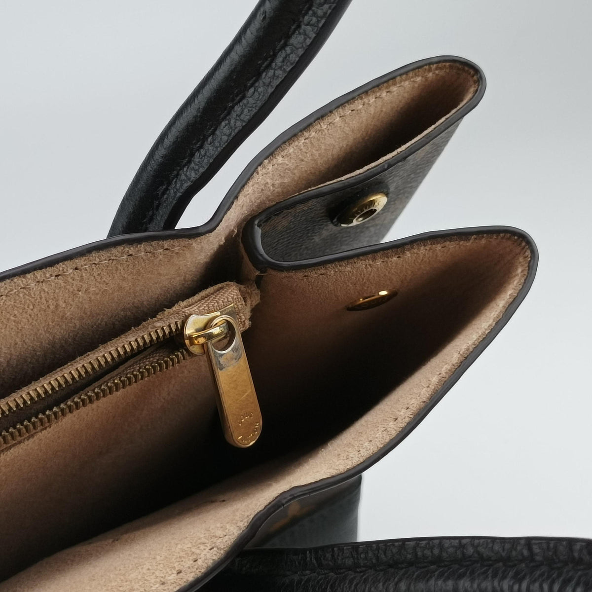 Flandrin Brown×Black Monogram canvas×calf leather M41595 DU1158フランドリン モノグラム/ブラウン×ブラック モノグラムキャンバス×カーフレザー M41595 DU1158