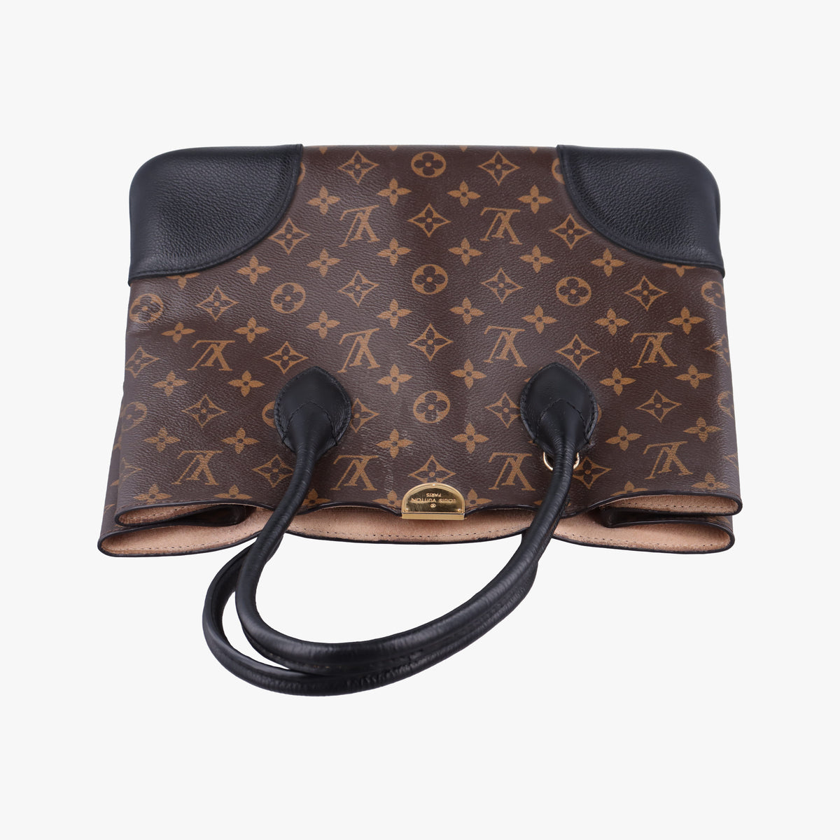 Flandrin Brown×Black Monogram canvas×calf leather M41595 DU1158フランドリン モノグラム/ブラウン×ブラック モノグラムキャンバス×カーフレザー M41595 DU1158