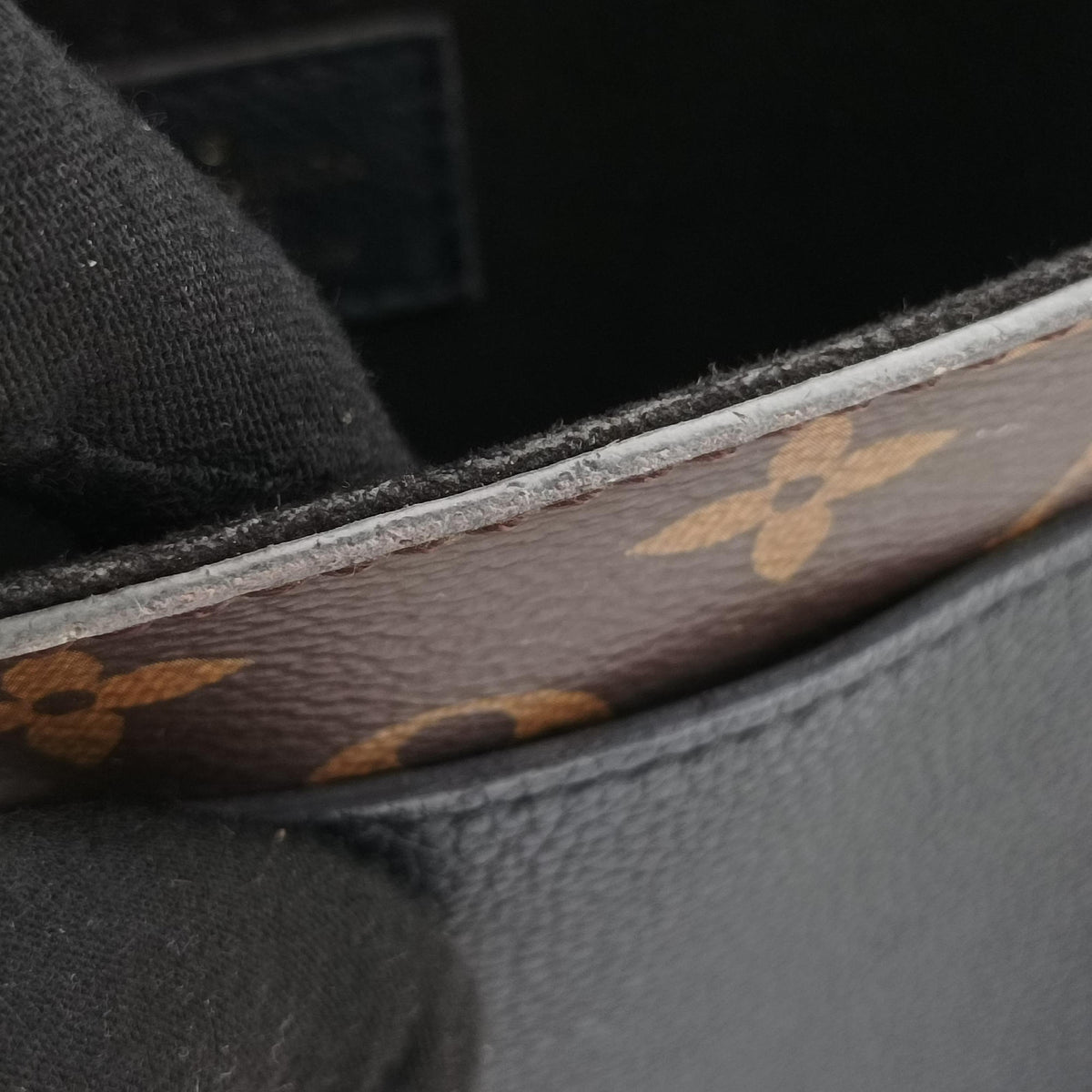 MARIGNAN brown×black Monogram Canvas×calf leather M44259 AR4188マリニャン モノグラム/ブラウン×ブラック モノグラムキャンバス×カーフレザー M44259 AR4188