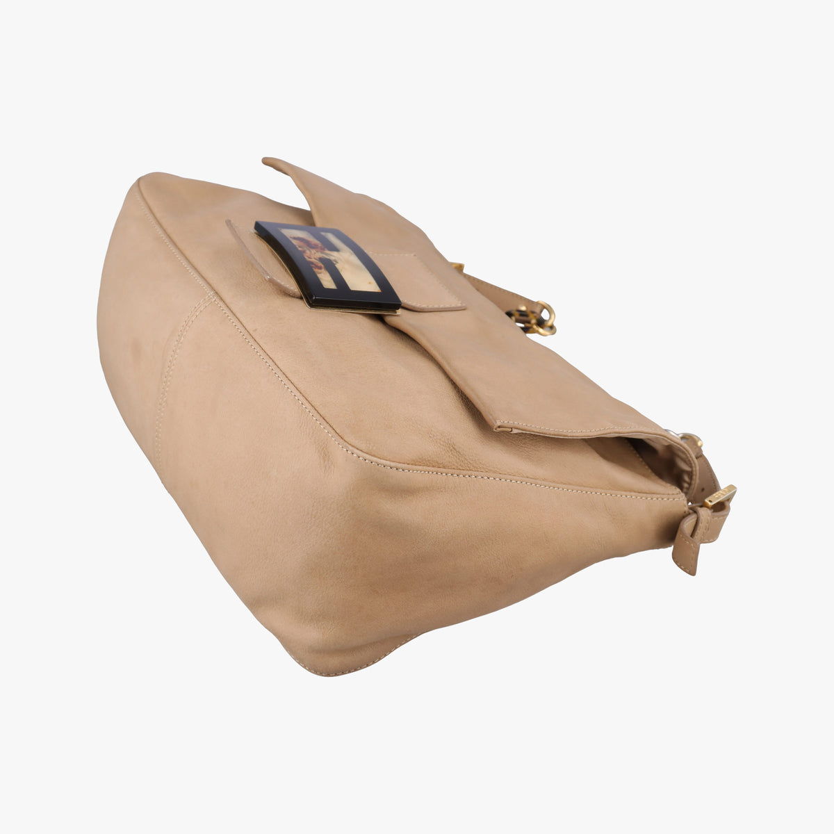 Big Mamma Forever Flap Beige Leather 8BR638 8BR638-FB7 119-2384ビッグマンマバケット ベージュ レザー 8BR638 8BR638-FB7 119-2384