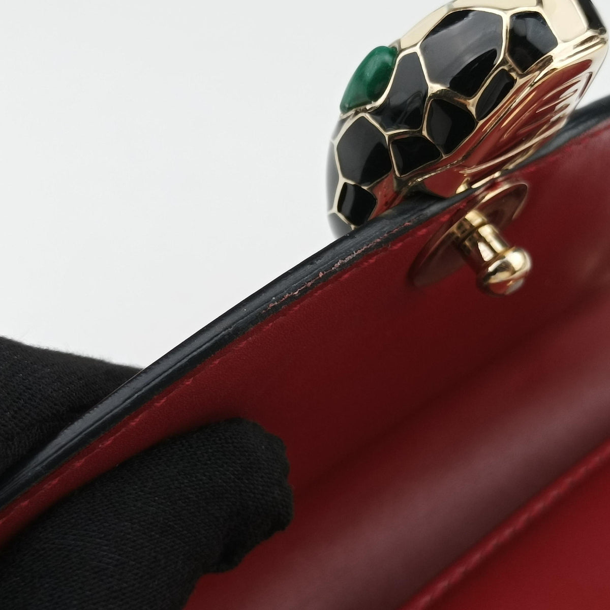 SERPENTI FOREVER Red Leather EK.D17.280159セルペンティ フォーエバー レッド レザー EK.D17.280159
