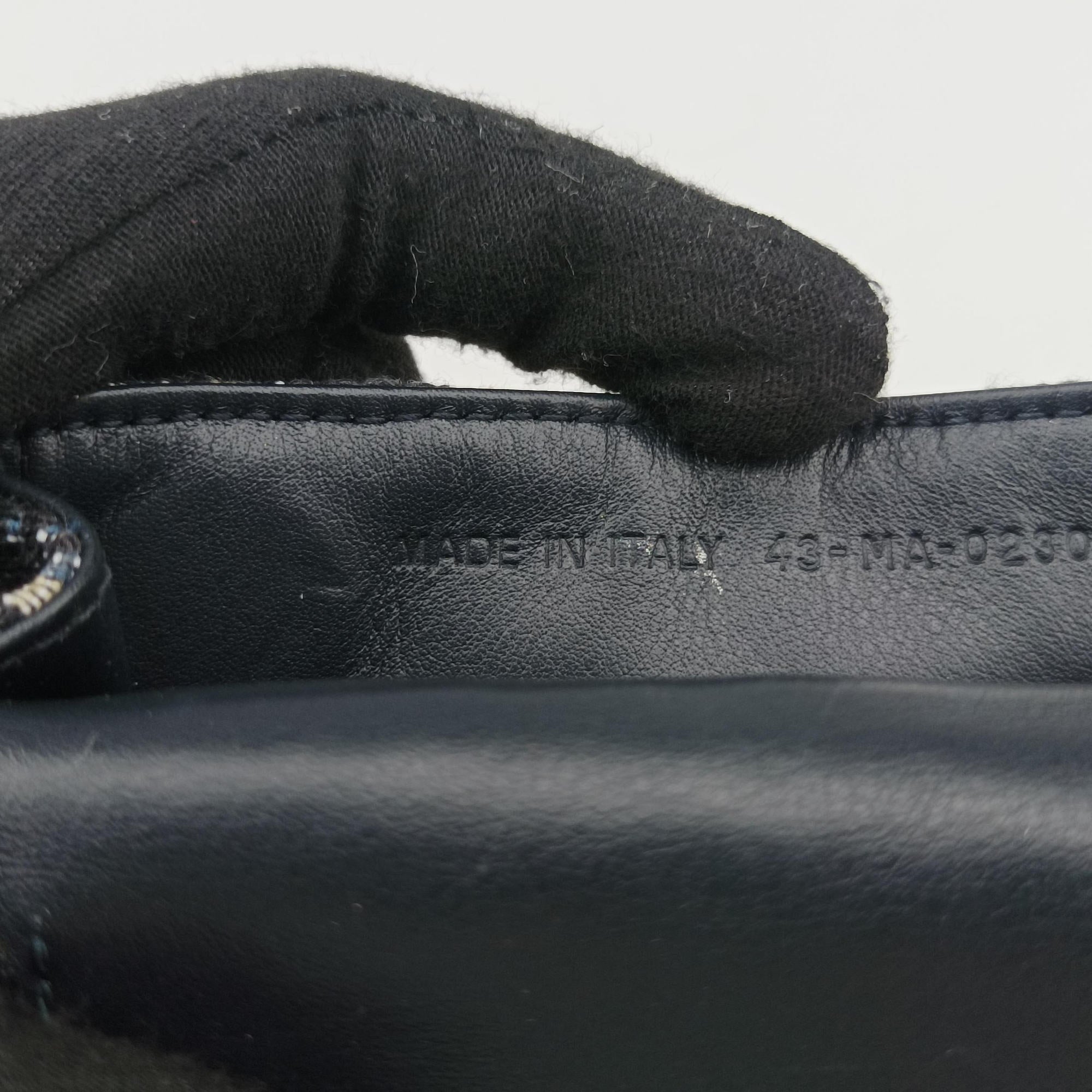 Saddle Navy×Gray jacquard 43-MA-0230サドル ネイビー×グレー ジャガード 43-MA-0230