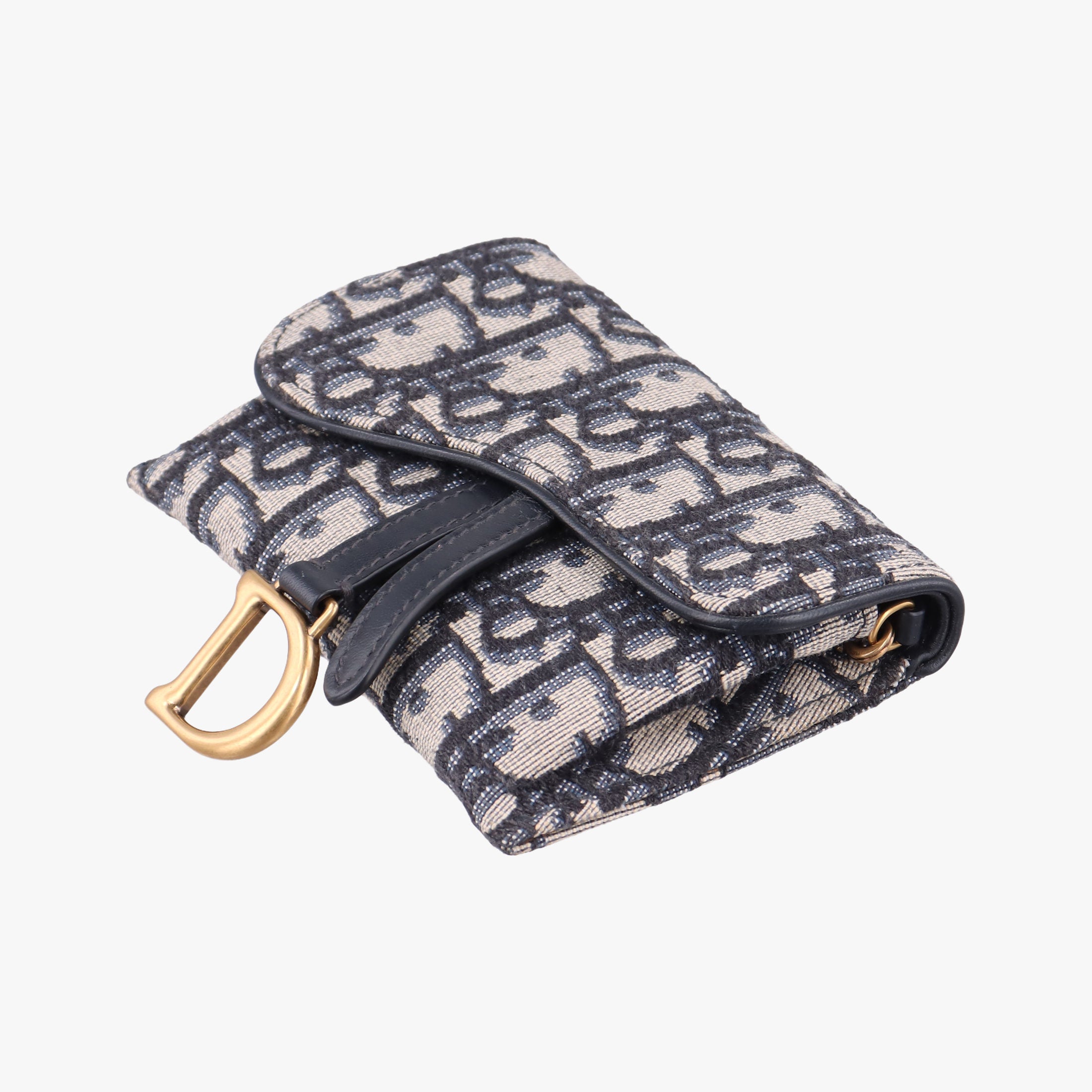 Saddle Navy×Gray jacquard 43-MA-0230サドル ネイビー×グレー ジャガード 43-MA-0230
