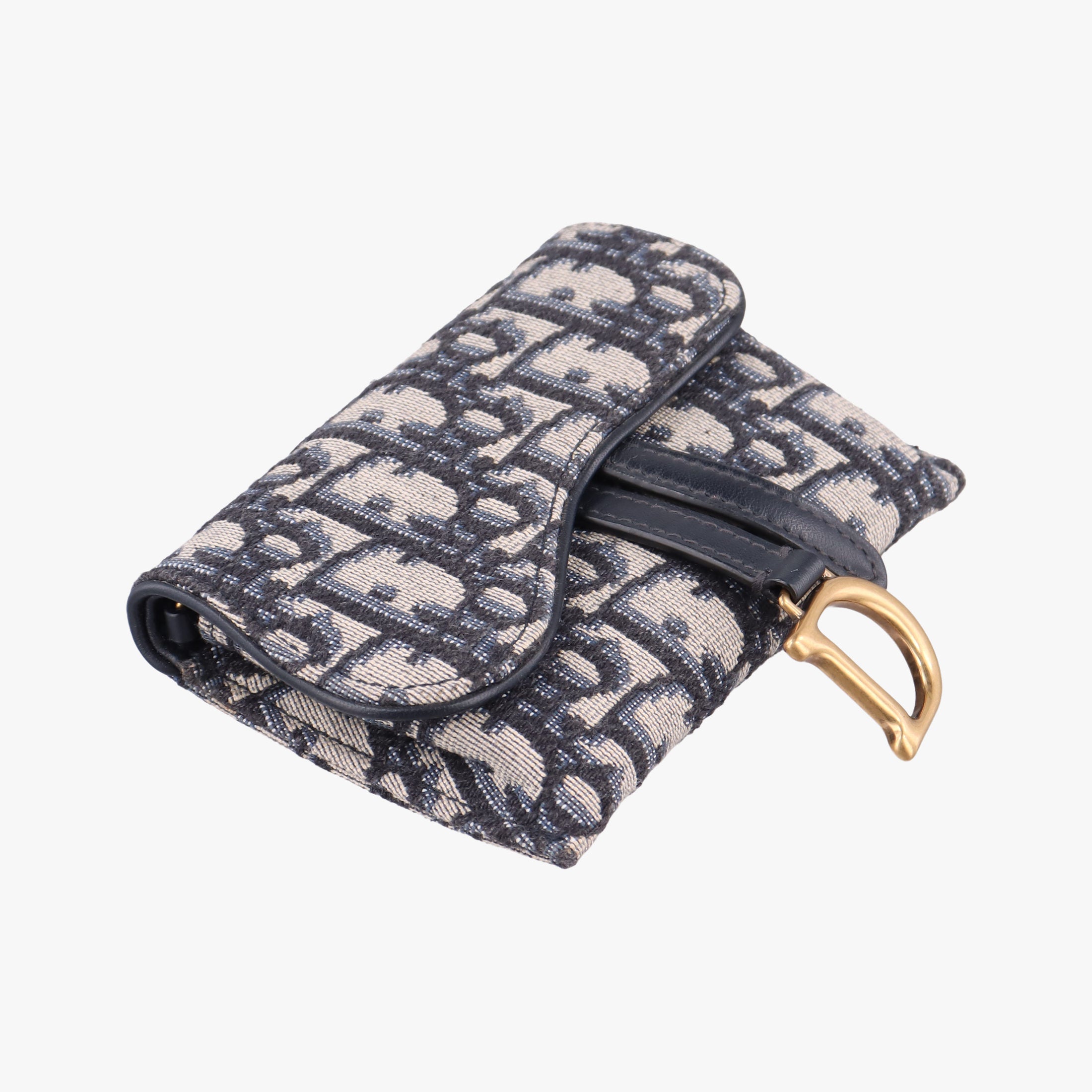 Saddle Navy×Gray jacquard 43-MA-0230サドル ネイビー×グレー ジャガード 43-MA-0230