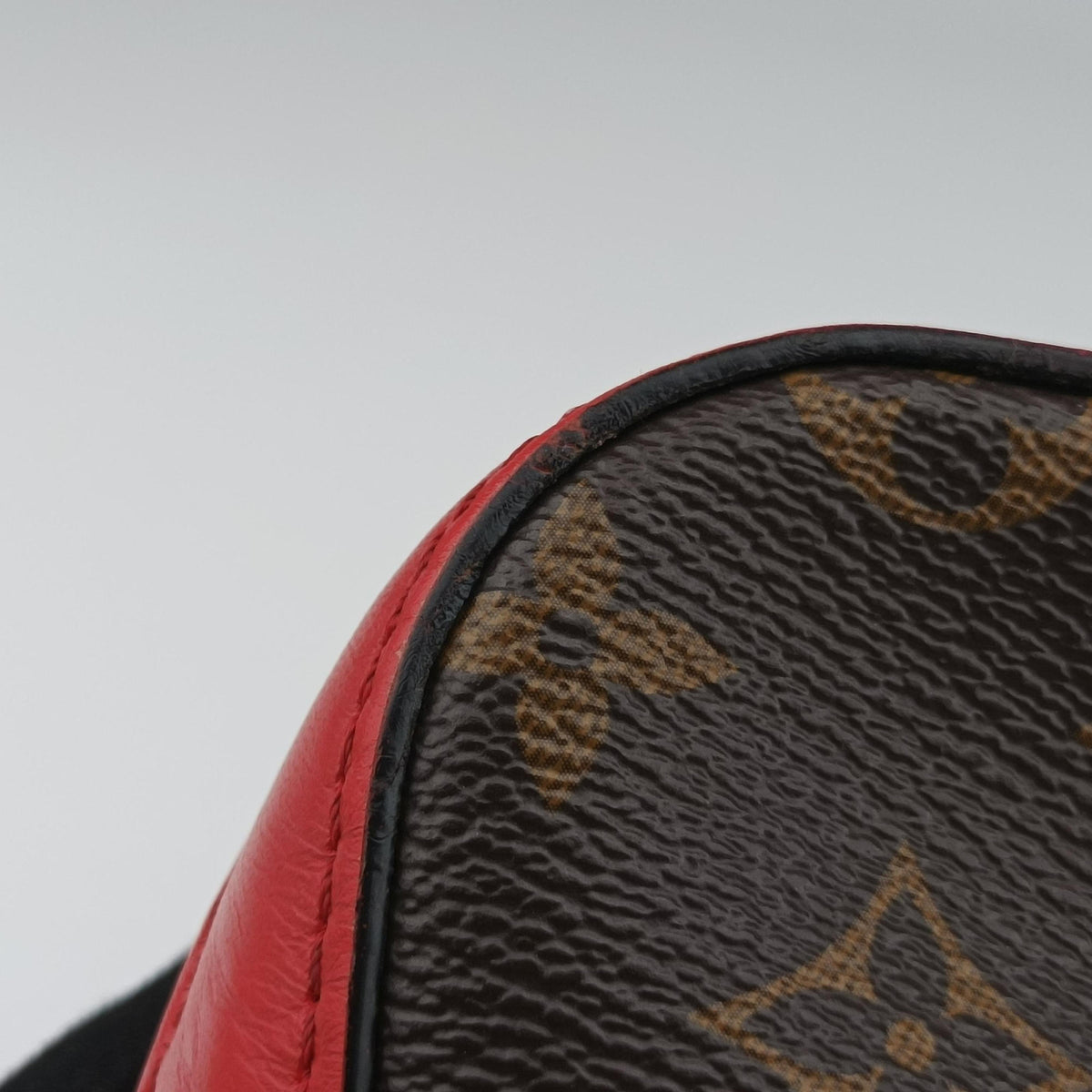 SAINTONGE brown×COQUELICOT Monogram Canvas×calf leather M43556 CA3159サントンジュ モノグラム/ブラウン×コクリコ モノグラムキャンバス×カーフレザー M43556 CA3159