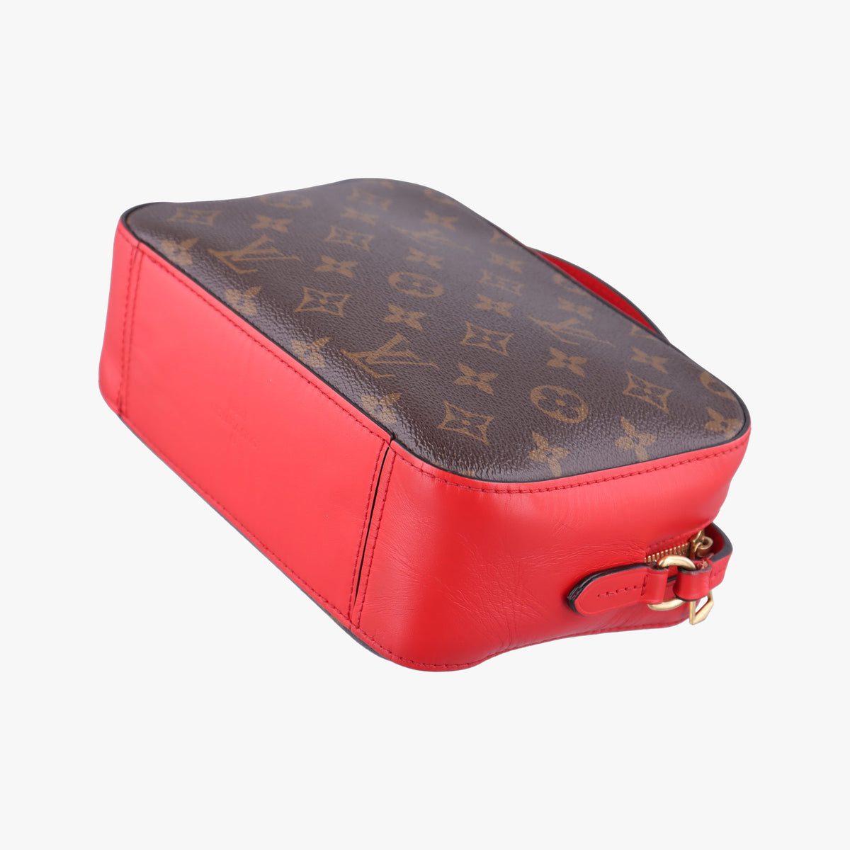 SAINTONGE brown×COQUELICOT Monogram Canvas×calf leather M43556 CA3159サントンジュ モノグラム/ブラウン×コクリコ モノグラムキャンバス×カーフレザー M43556 CA3159