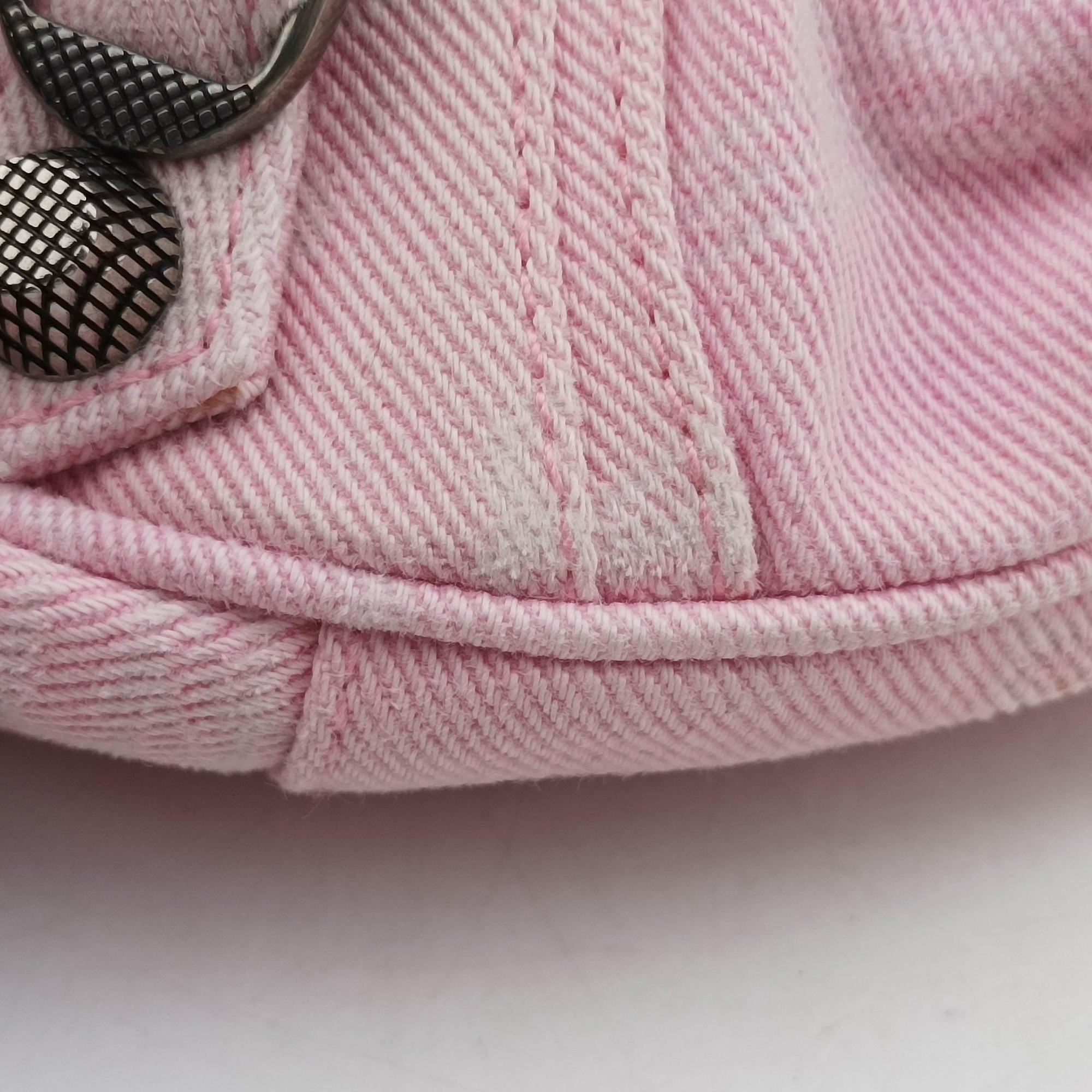 Pre-owned Balenciaga Le Cagole mini Pink canvas shoulderbag | stylenewstar
