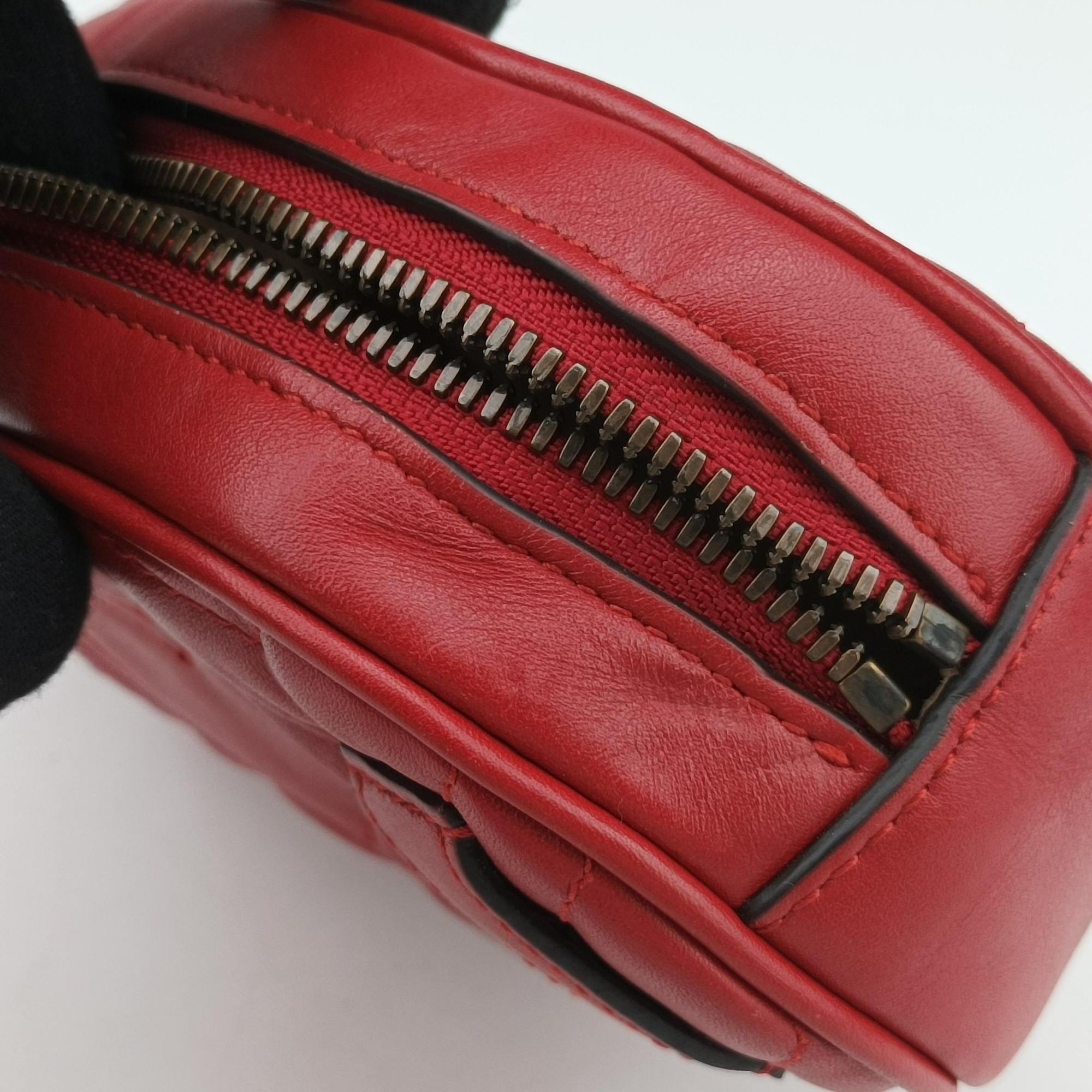 GG Marmont Red Leather 476434 C024696490GGマーモント レッド レザー 476434 C024696490