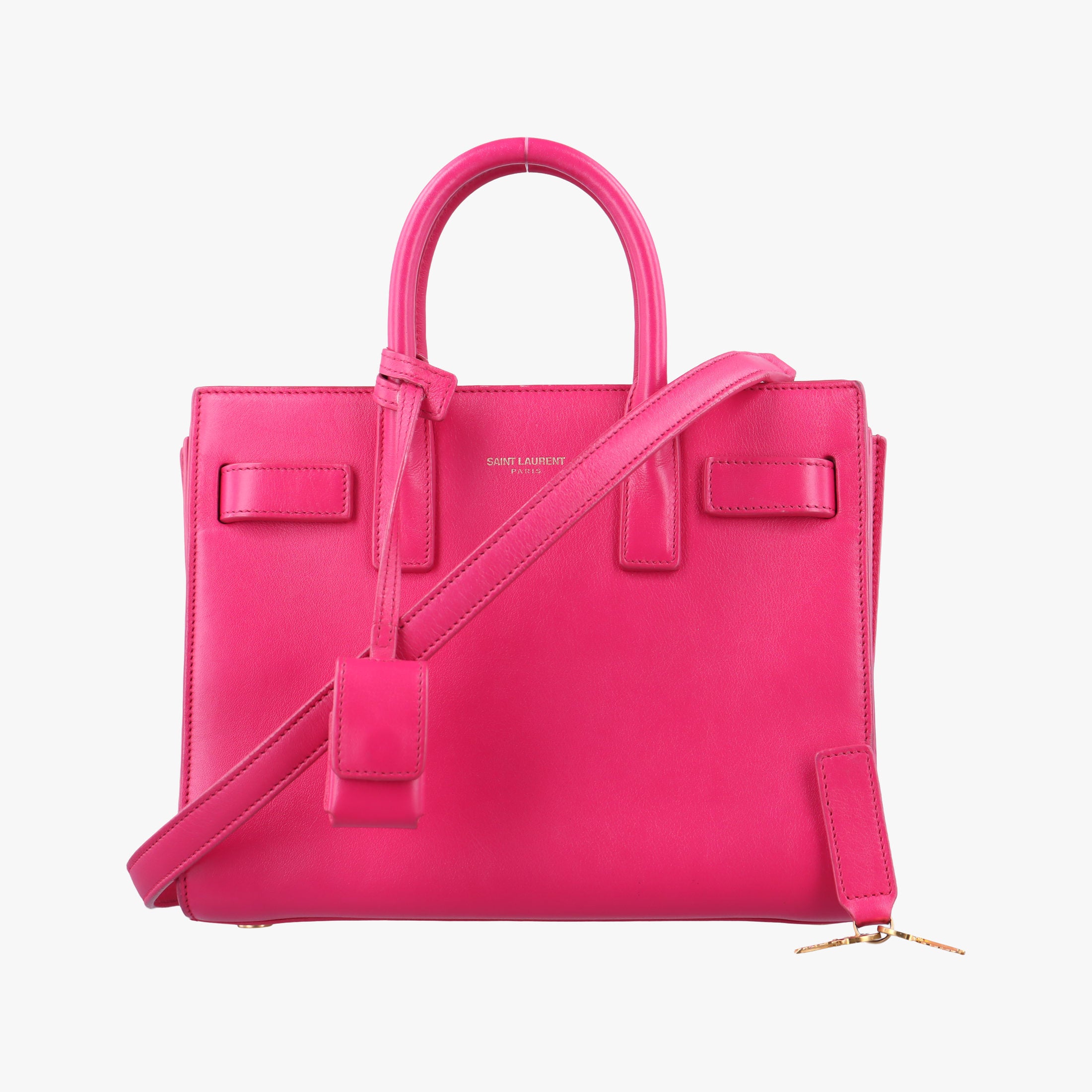 SAC DE JOUR Rose Leather 340778 BCI340778.0714サックドジュールナノ ローズ レッド レザー 340778 BCI340778.0714