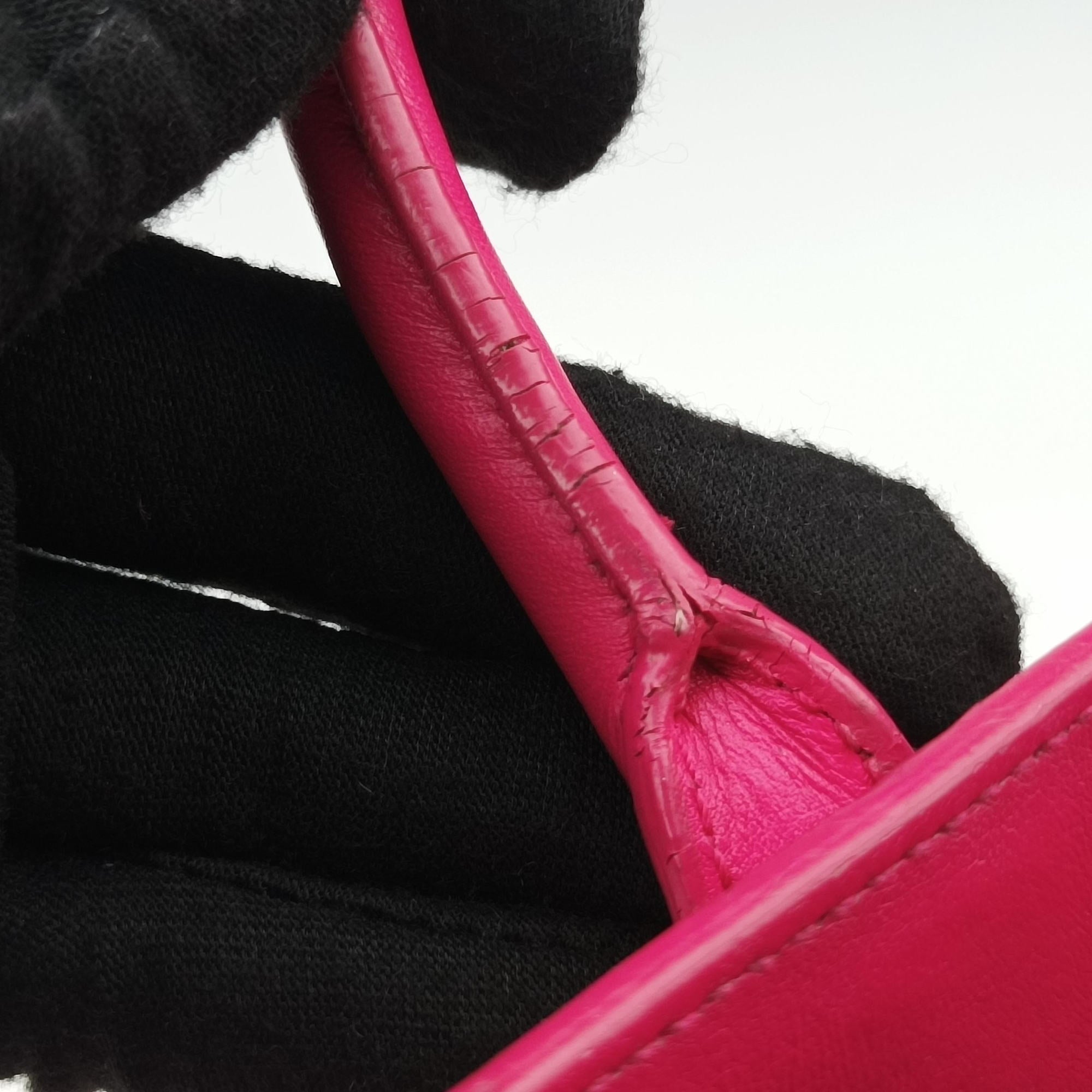 SAC DE JOUR Rose Leather 340778 BCI340778.0714サックドジュールナノ ローズ レッド レザー 340778 BCI340778.0714