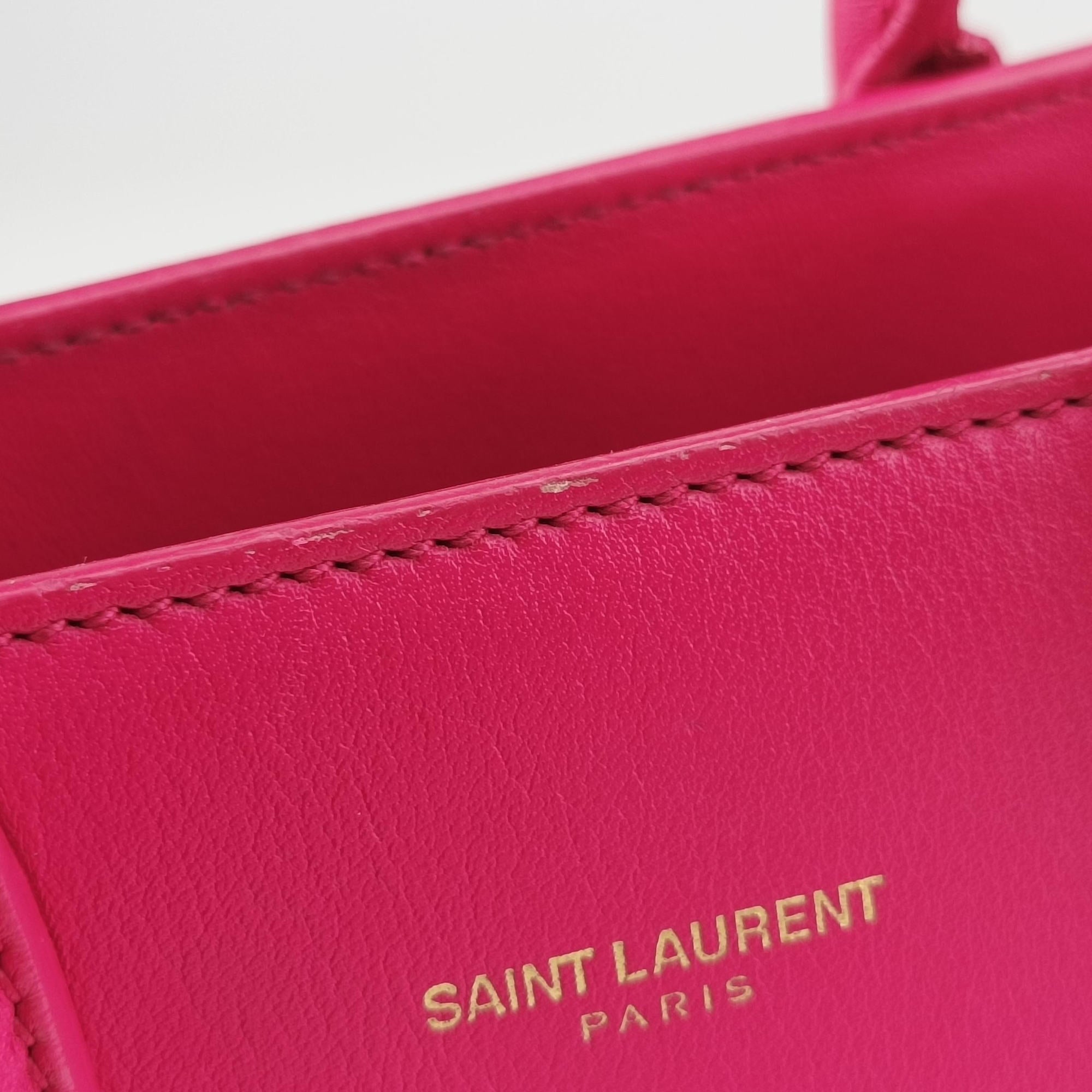 SAC DE JOUR Rose Leather 340778 BCI340778.0714サックドジュールナノ ローズ レッド レザー 340778 BCI340778.0714