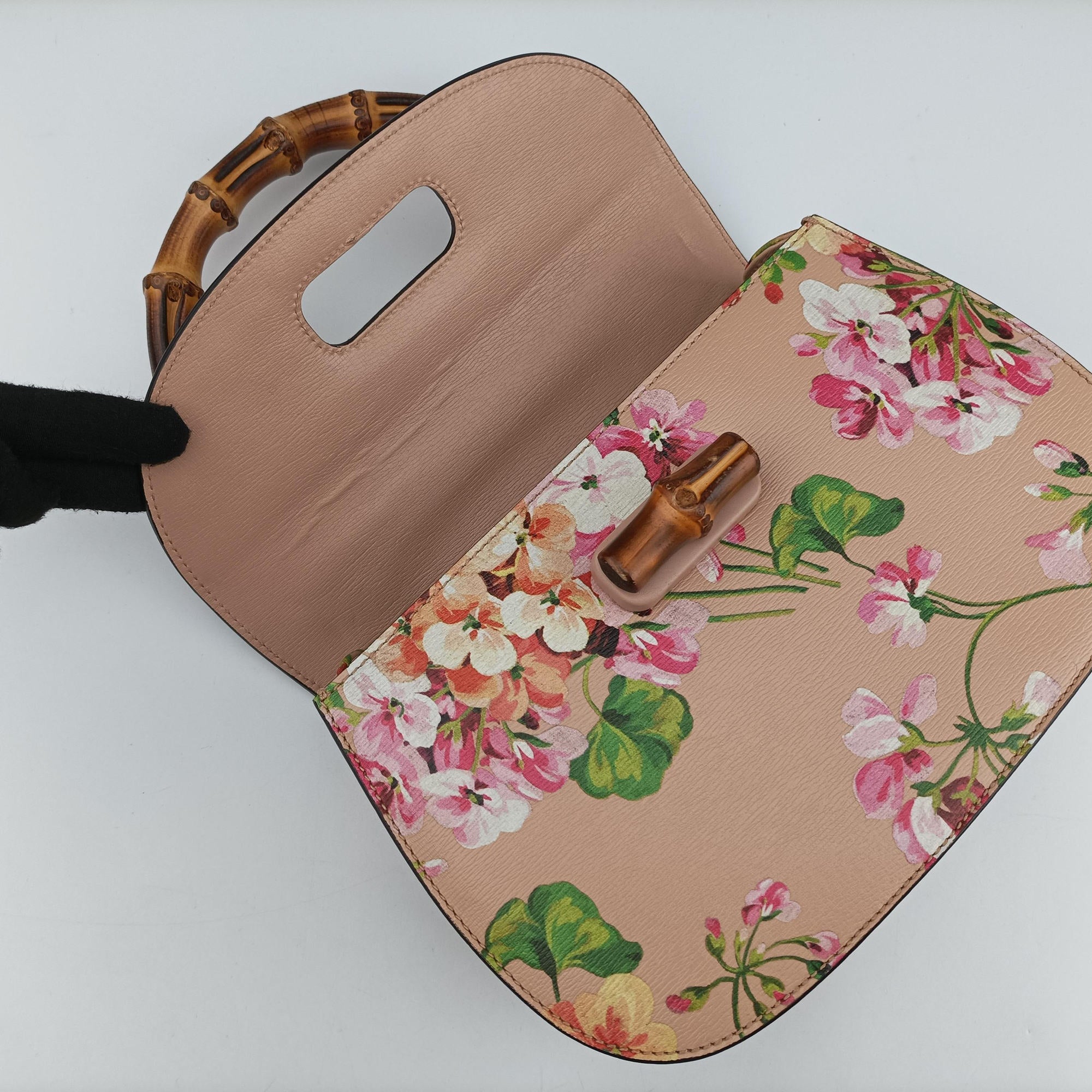 Bamboo Pink×Multicolour Leather 409398 B019270850バンブー ピンク×マルチカラー レザー 409398 B019270850