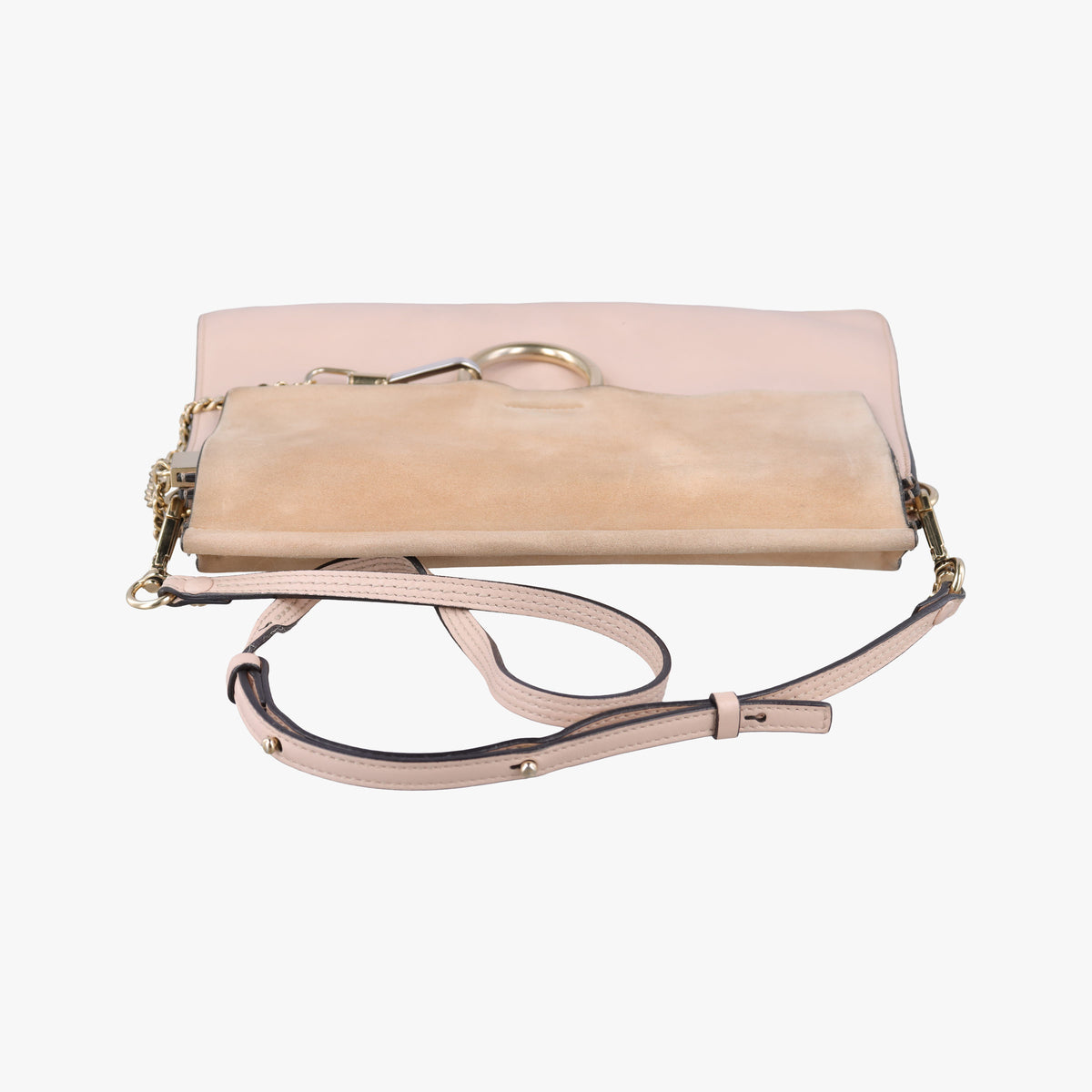 FAYE Beige Suede × leather 04 17 70 65 2フェイ ベージュ スエード×レザー 04 17 70 65 2