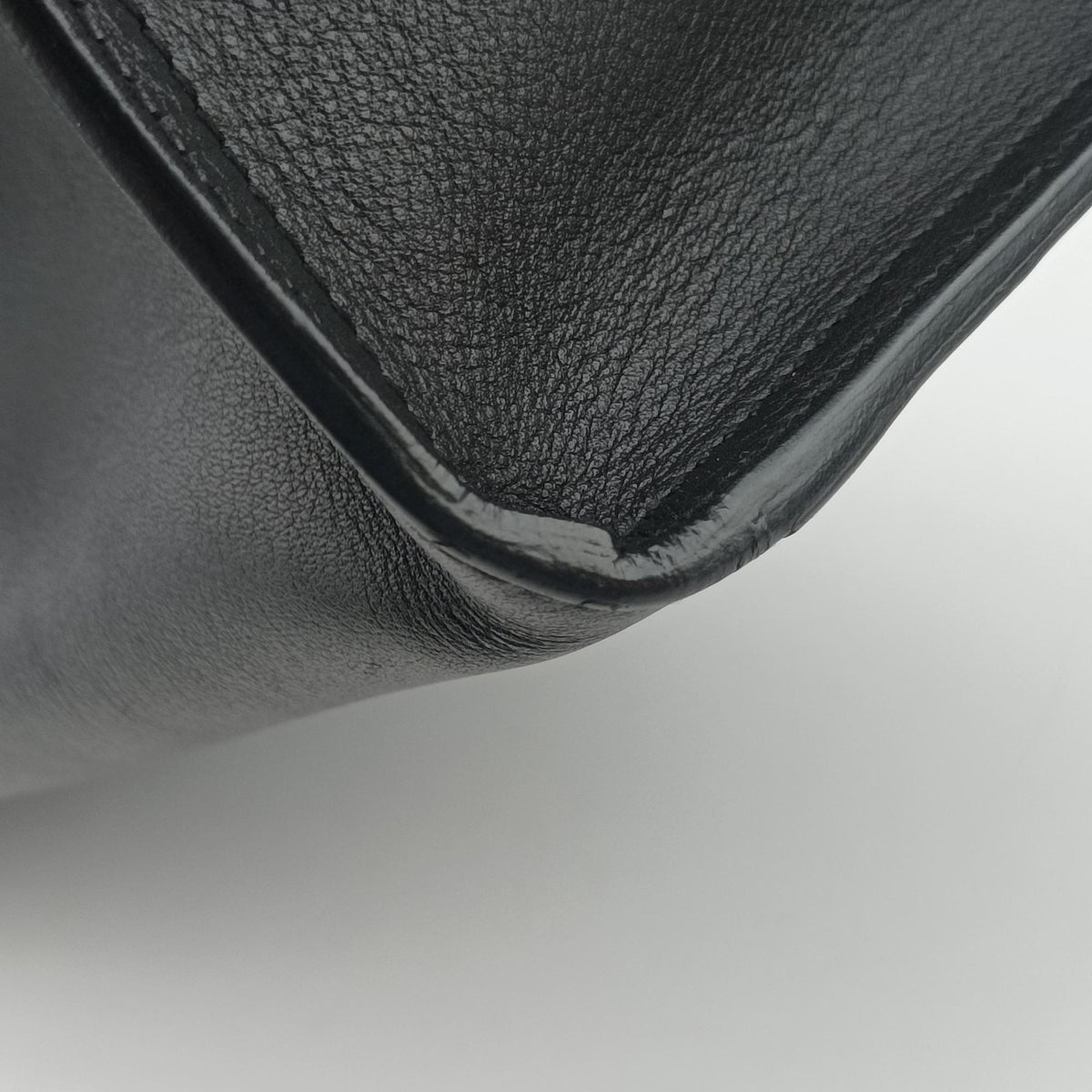 Vintage Yves Saint Laurent BABY CABAS Black Leather 394461 shoulderbag | stylenewstar