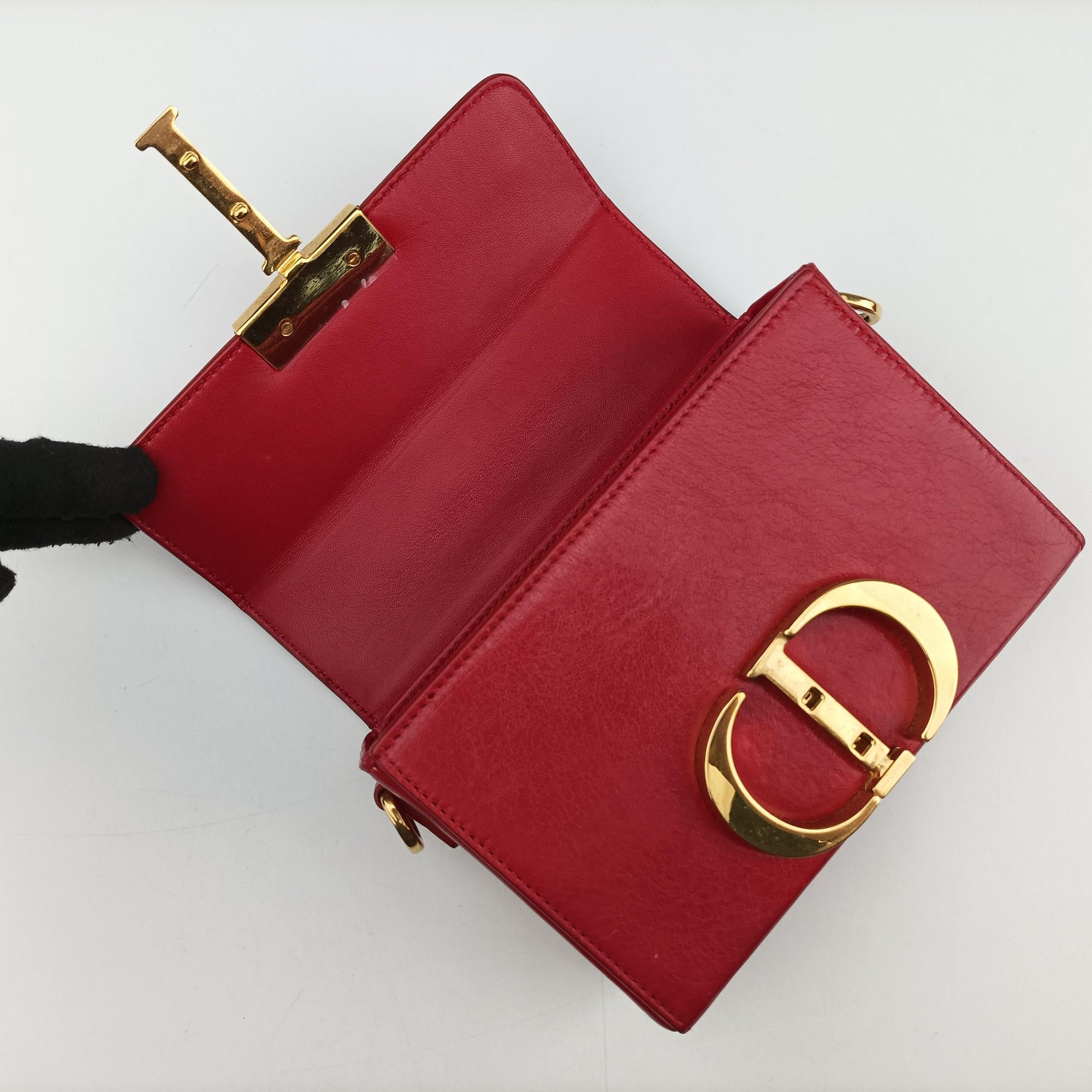 30 MONTAIGNE Red Leather 05-RU-0186 IC Chip30モンテーニュ レッド レザー 05-RU-0186 ICチップ