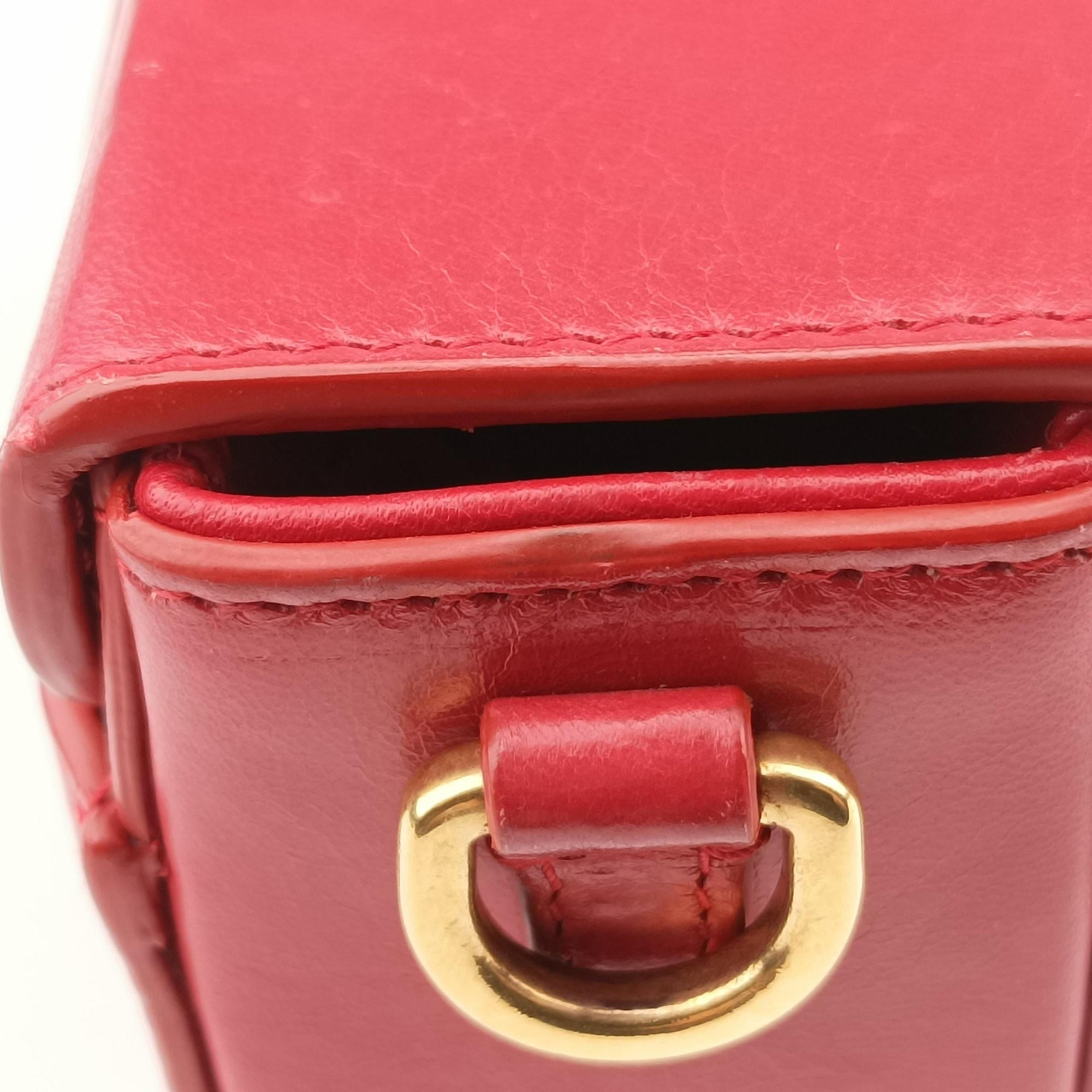 30 MONTAIGNE Red Leather 05-RU-0186 IC Chip30モンテーニュ レッド レザー 05-RU-0186 ICチップ