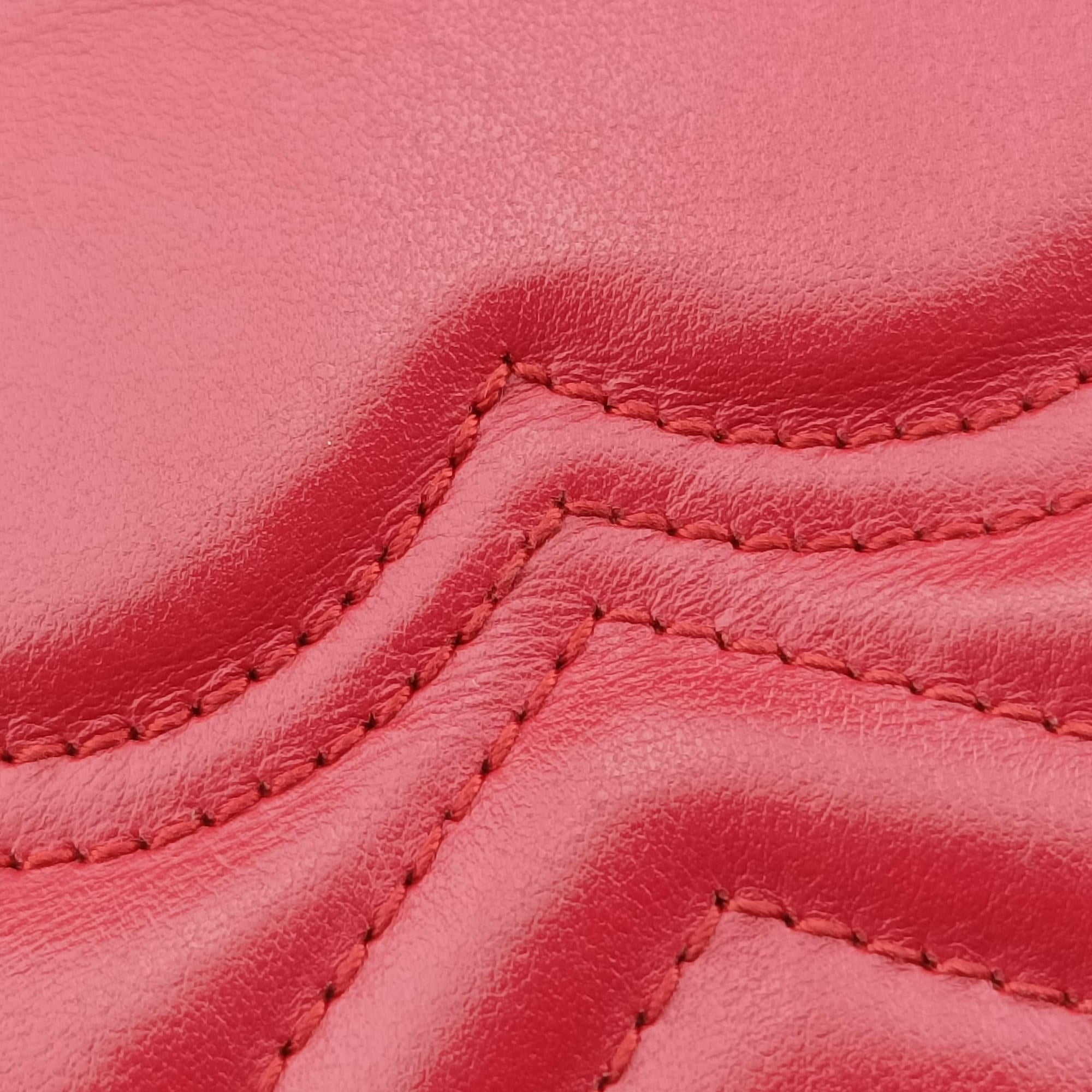 GG Marmont Red Leather 446744 D026314447GGマーモント レッド レザー 446744 D026314447