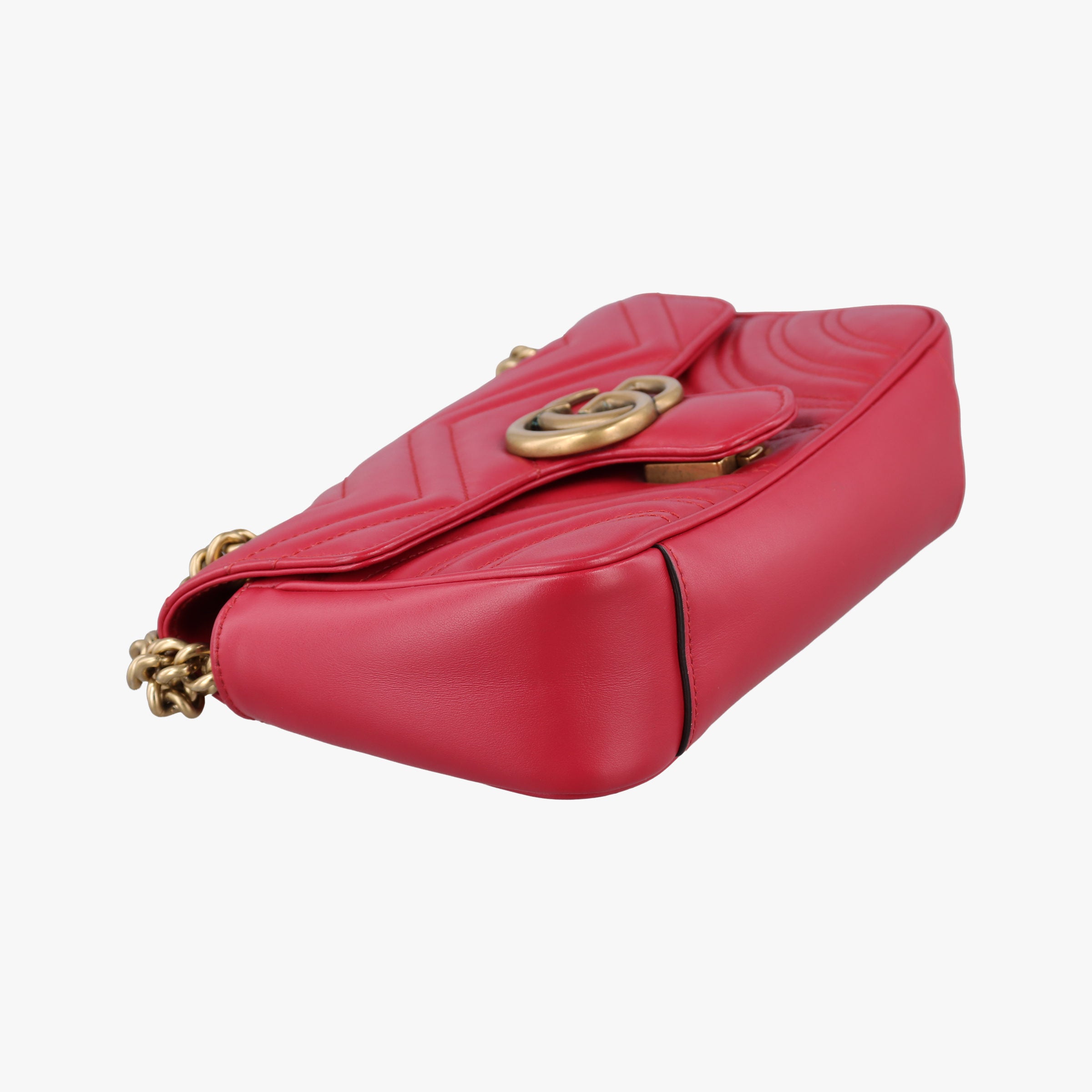 GG Marmont Red Leather 446744 D026314447GGマーモント レッド レザー 446744 D026314447