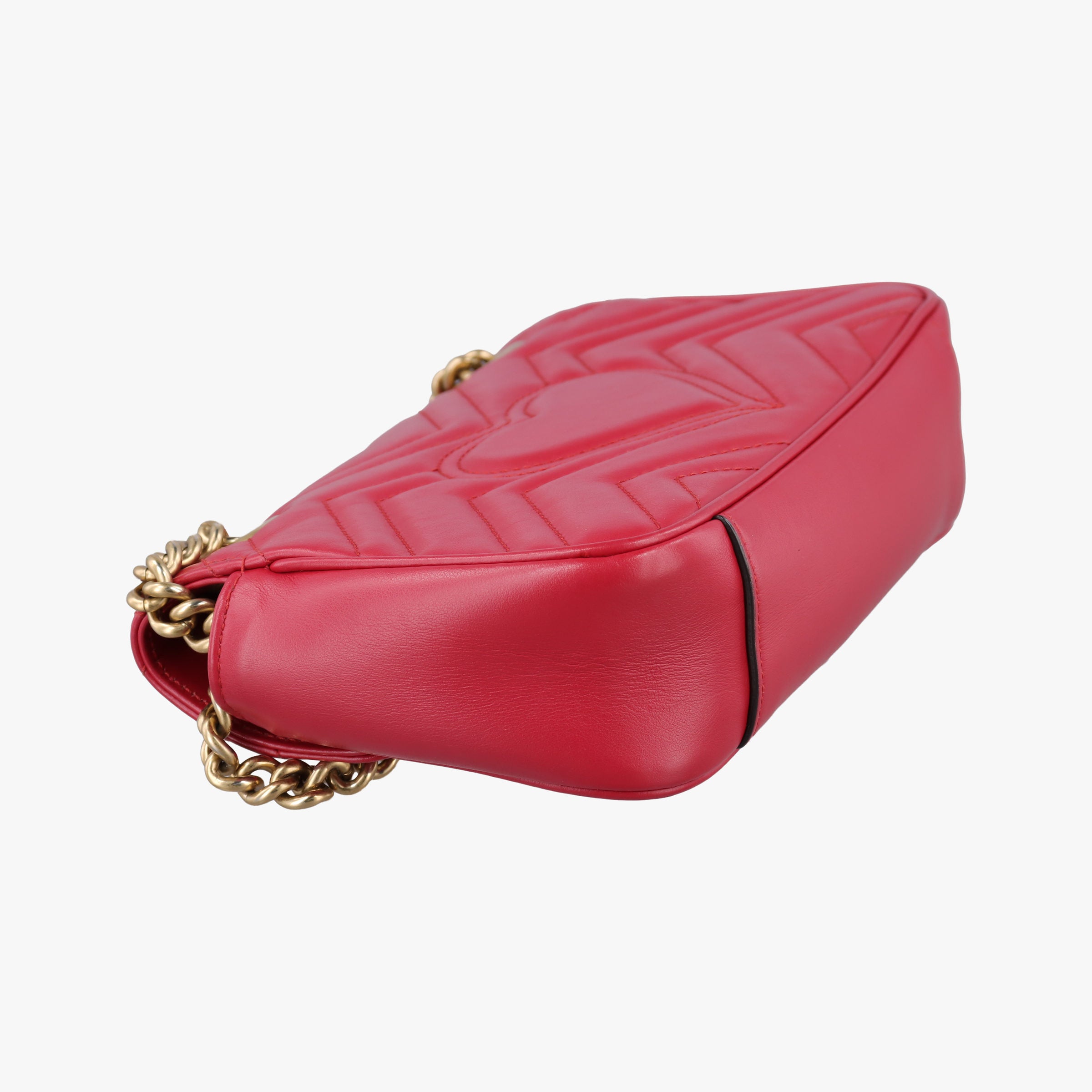 GG Marmont Red Leather 446744 D026314447GGマーモント レッド レザー 446744 D026314447