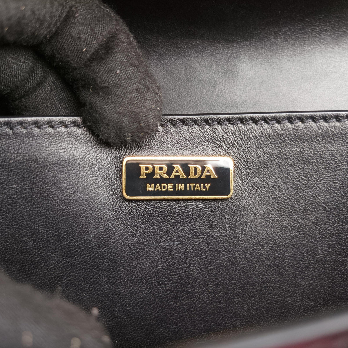 Antic Soft Padlock Black Leather 25アンティック ソフト パドロック ブラック レザー 25