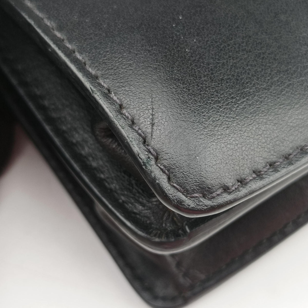 Antic Soft Padlock Black Leather 25アンティック ソフト パドロック ブラック レザー 25