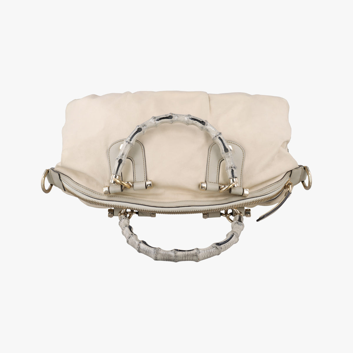 Bamboo Pop Beige Leather 189867 G1579346バンブー ポップ ベージュ レザー 189867 G1579346