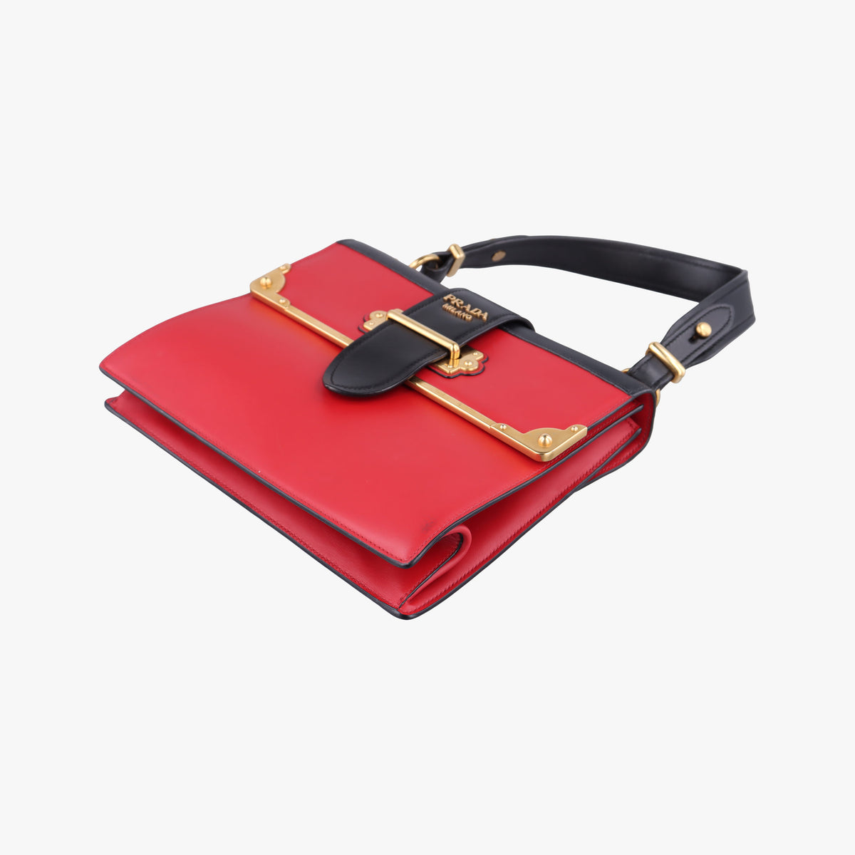 Cahier Red×Black Leather 1BA070 127カイエ レッド×ブラック レザー 1BA070 127