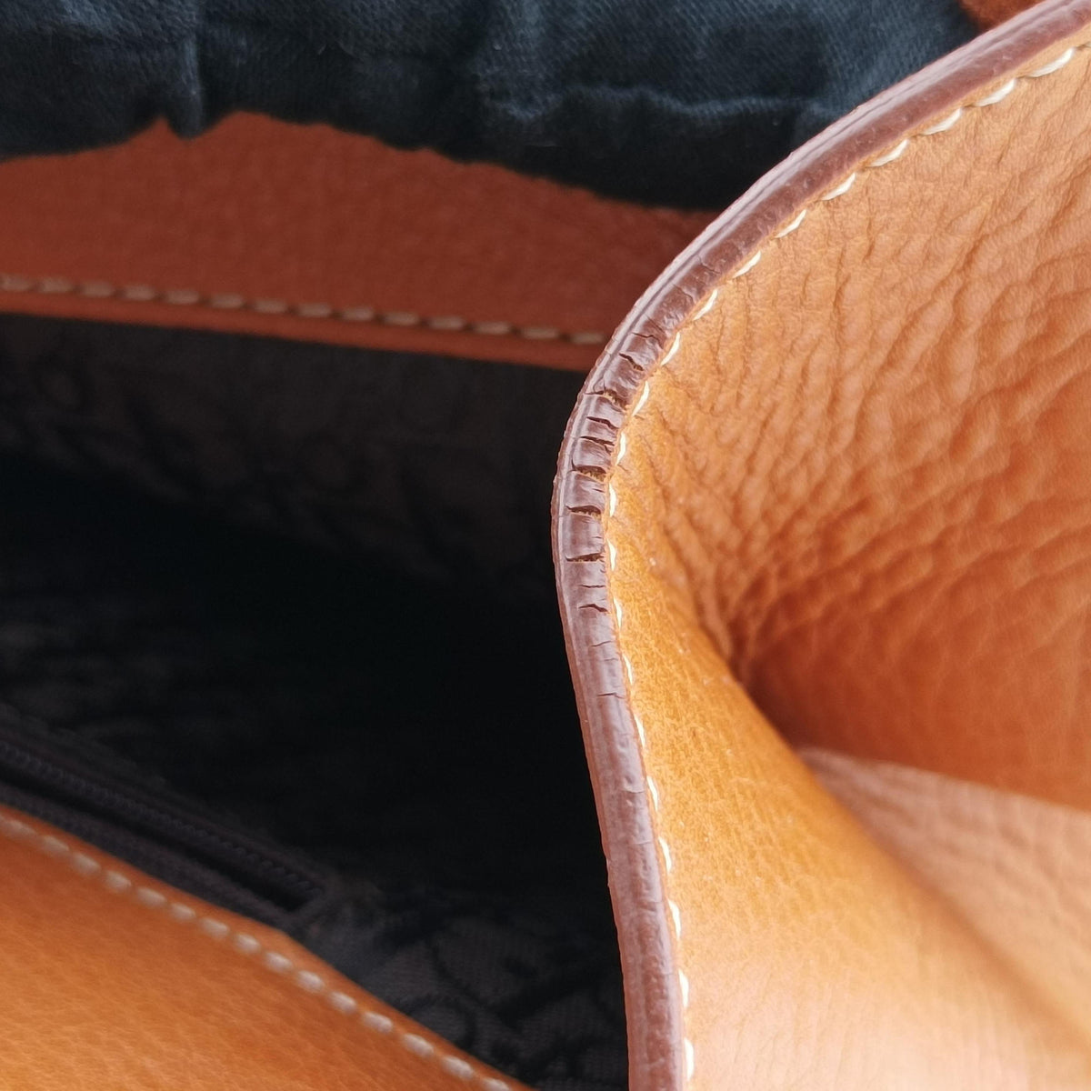 Saddle Bag Brown Leather BO B 0102サドルバッグ ブラウン レザー BO B 0102