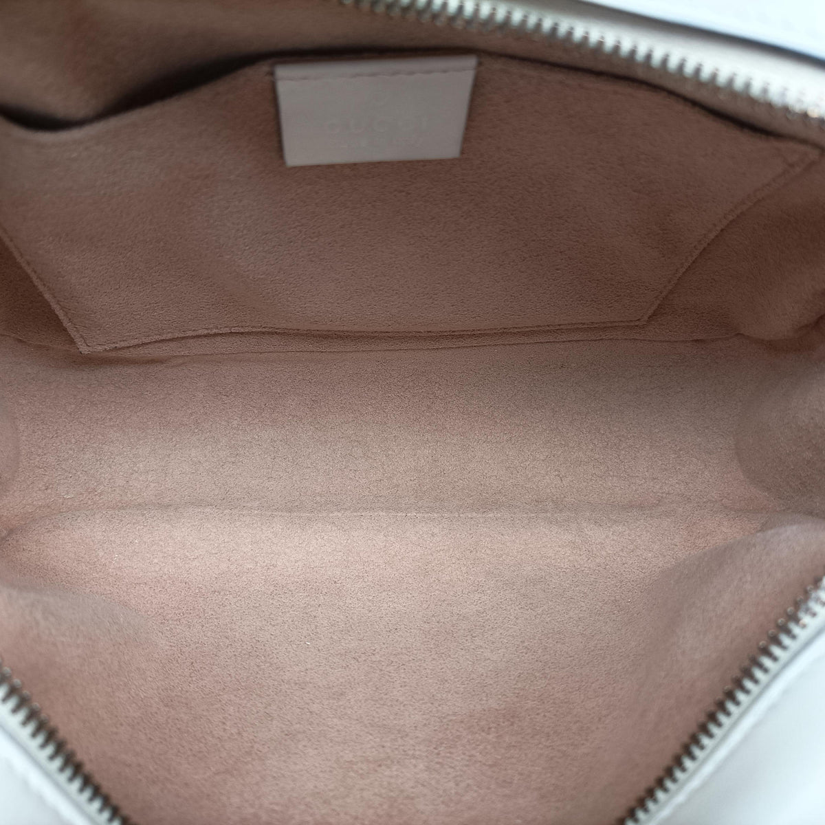 Vintage Gucci GG Marmont White Leather 447632 shoulderbag | stylenewstar