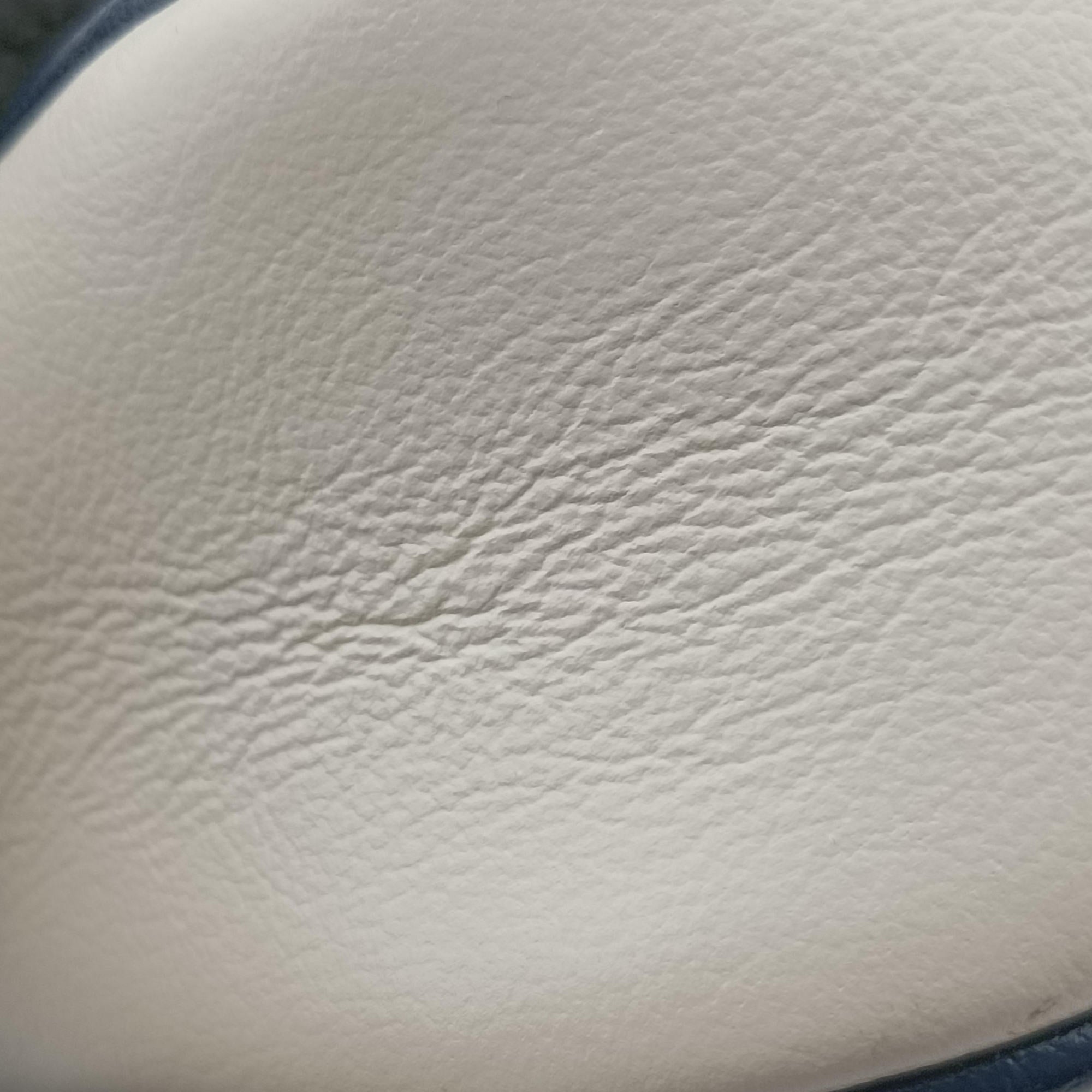 GG Marmont White×navy Leather 574969 GGマーモント ホワイト×ネイビー レザー 574969