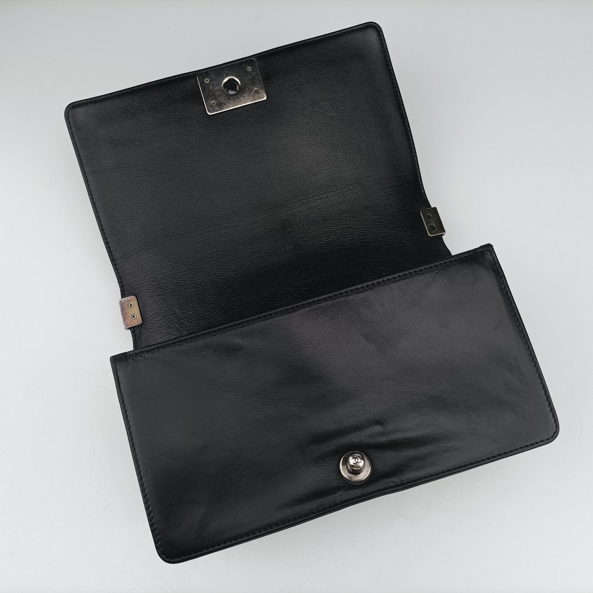 BOY CHANEL Black Leather A92105 18757269ボーイシャネル ブラック レザー A92105 18757269