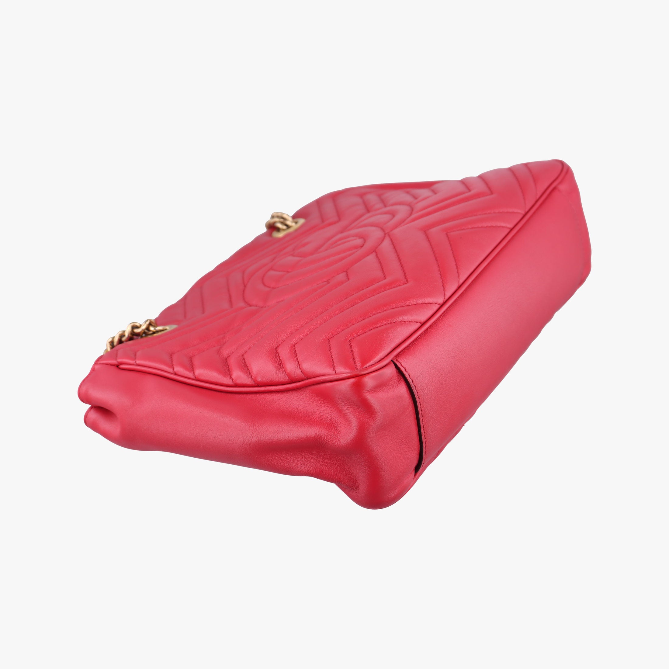 GG Marmont Red Leather 443501 C020372947GGマーモント レッド レザー 443501 C020372947