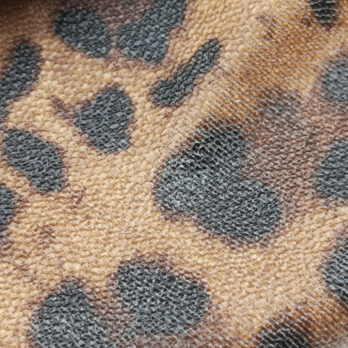 Pre-owned Dolce & Gabbana SICILY Leopard Brown PVC coated canvas shoulderbag | stylenewstar