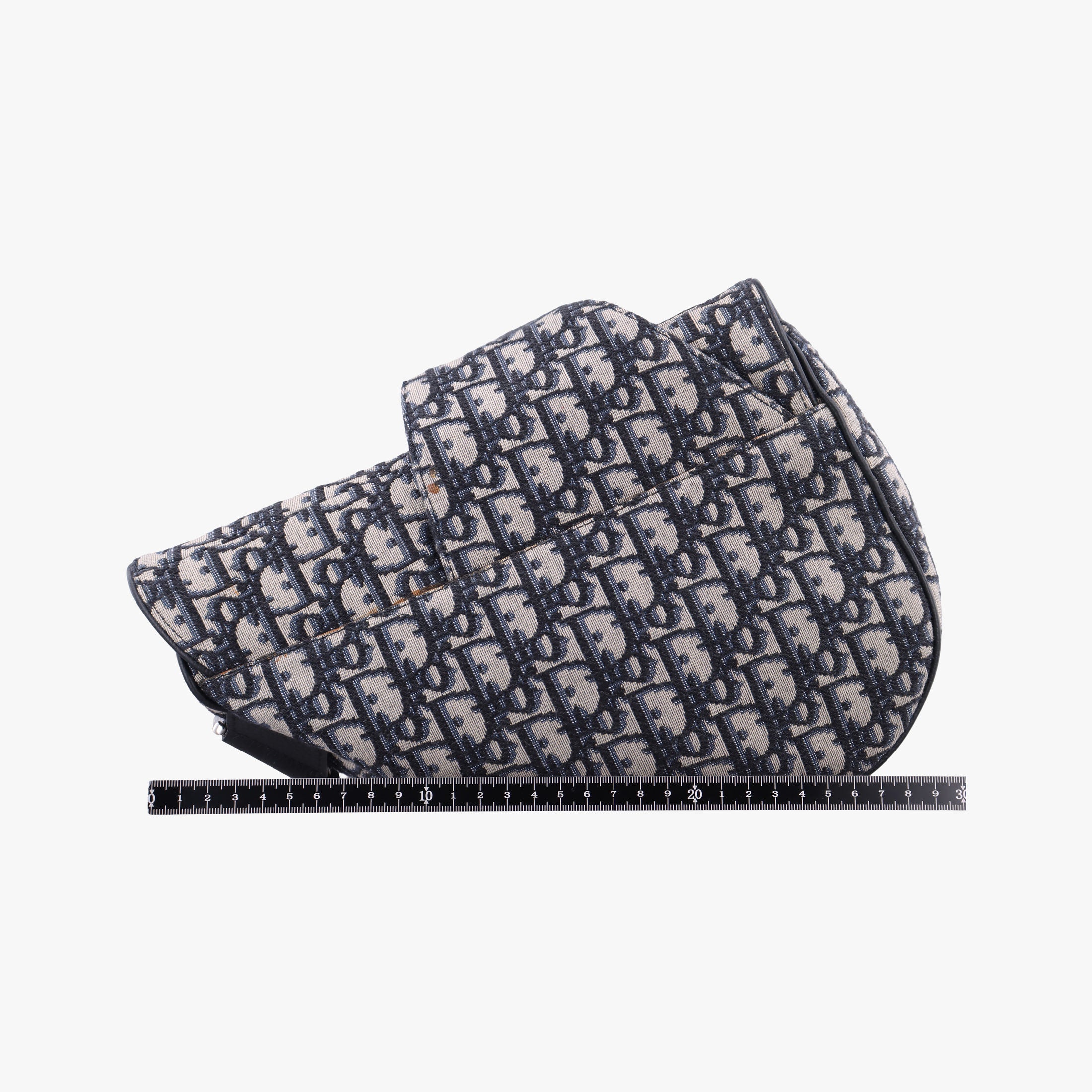 Saddlebags Gray×Navy×Black Jacquard×Leather 19-BO-0129サドルバッグ グレー×ネイビー×ブラック ジャガード×レザー 19-BO-0129