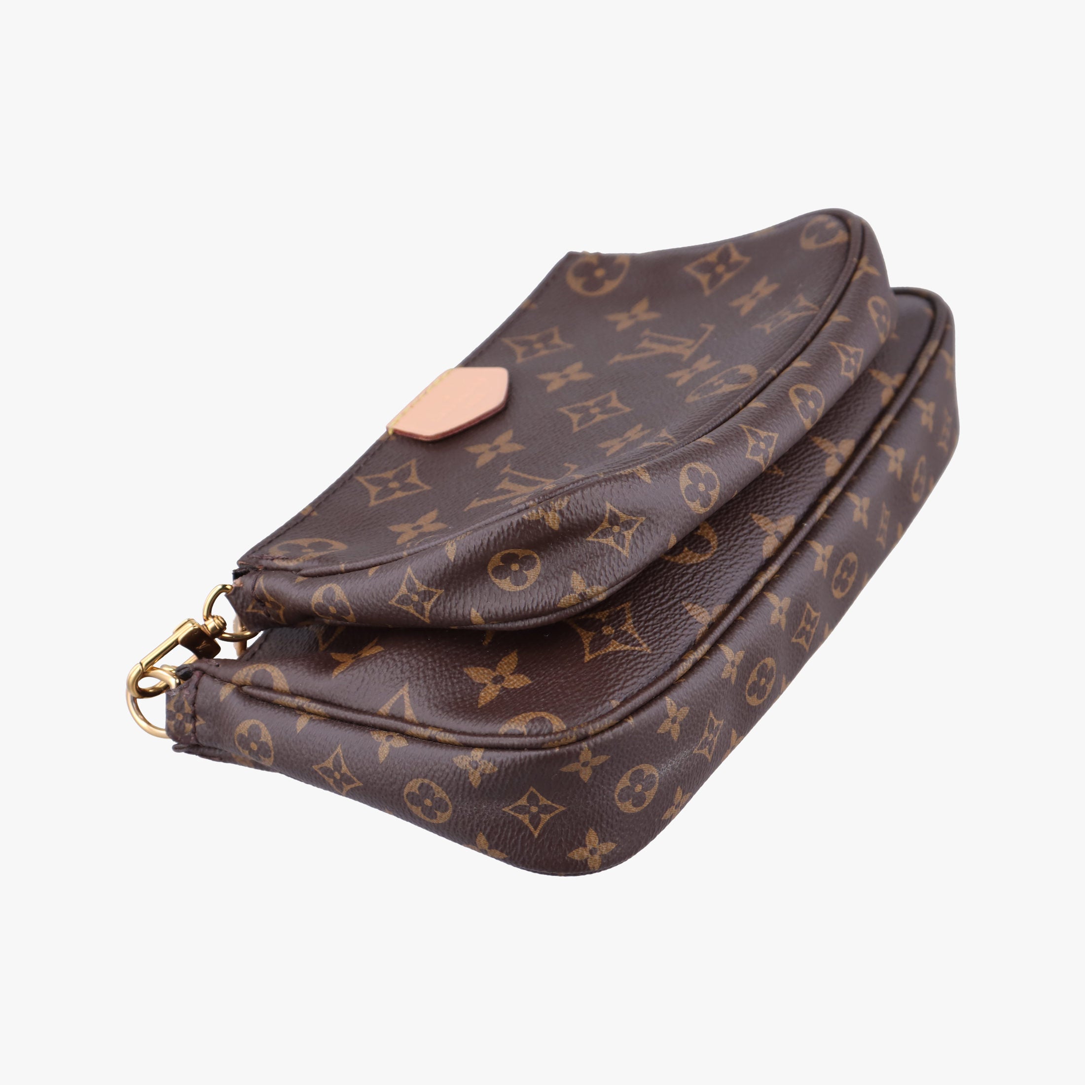 Multi Pochette Accessoir brown×khaki Monogram Canvas M44813 RI0241ミュルティ ポシェット アクセソワール モノグラム/ブラウン×カーキ モノグラムキャンバス M44813 RI0241