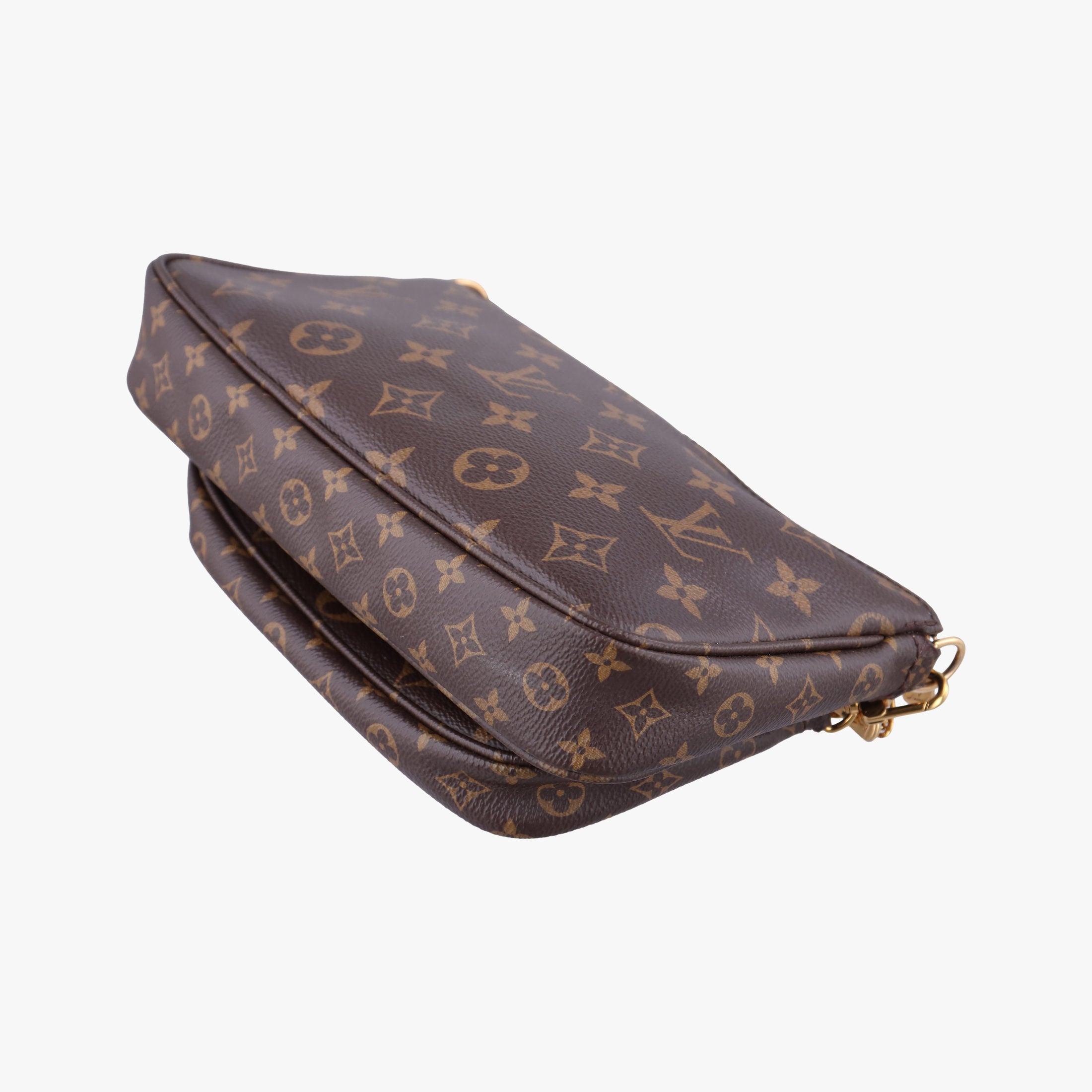 Multi Pochette Accessoir brown×khaki Monogram Canvas M44813 RI0241ミュルティ ポシェット アクセソワール モノグラム/ブラウン×カーキ モノグラムキャンバス M44813 RI0241