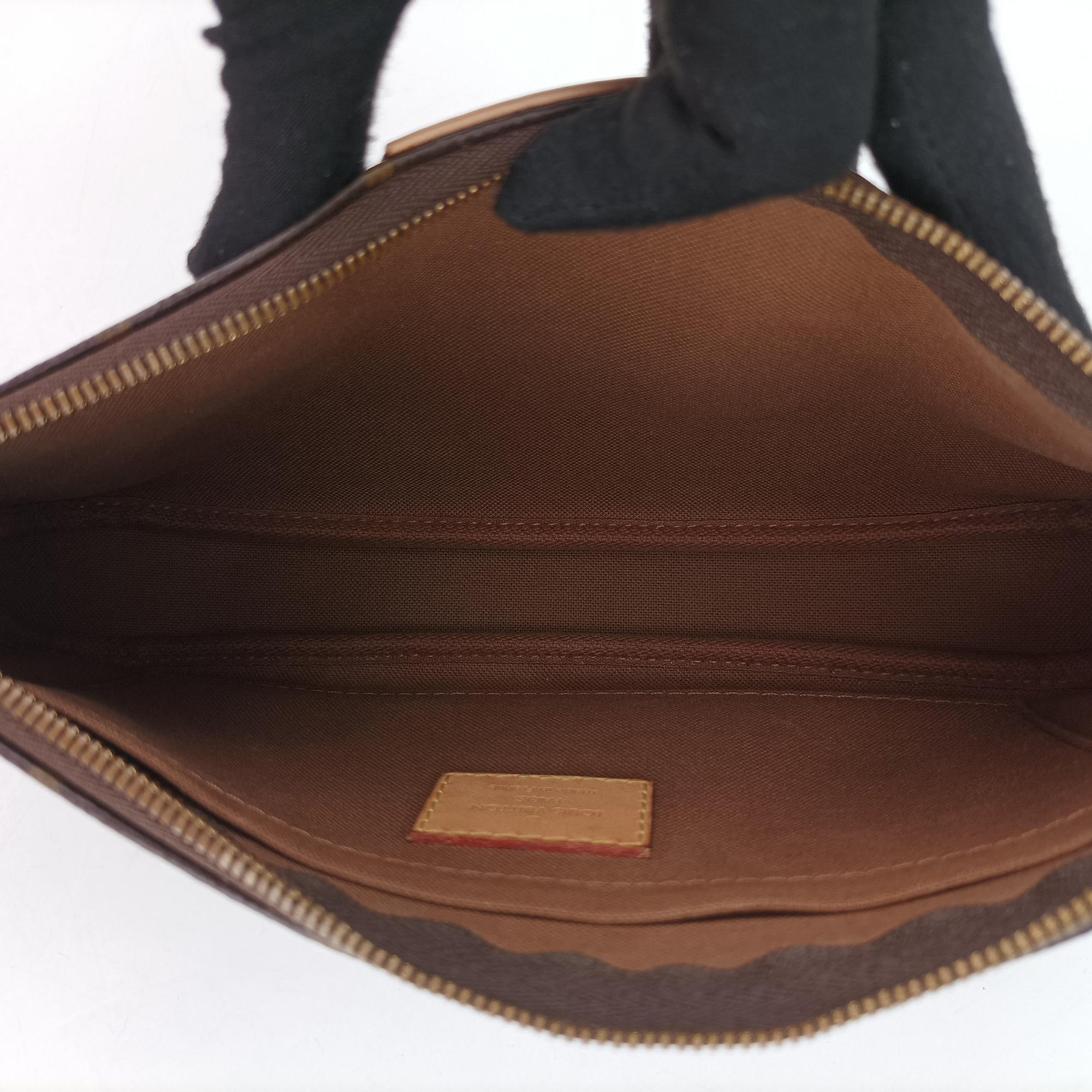 Multi Pochette Accessoir brown×khaki Monogram Canvas M44813 RI0241ミュルティ ポシェット アクセソワール モノグラム/ブラウン×カーキ モノグラムキャンバス M44813 RI0241