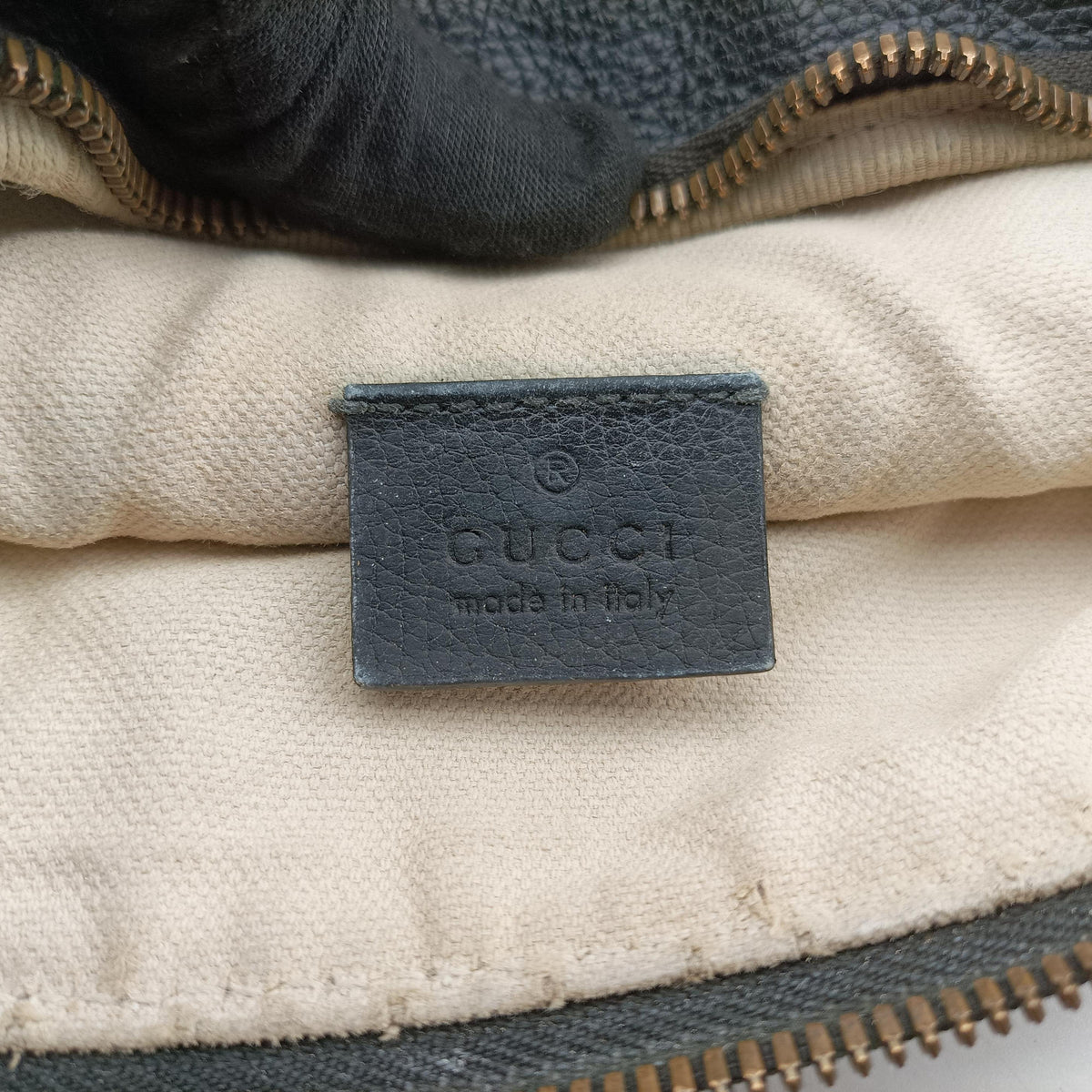 Print Black Leather 493869 E023677861グッチプリント ブラック レザー 493869 E023677861