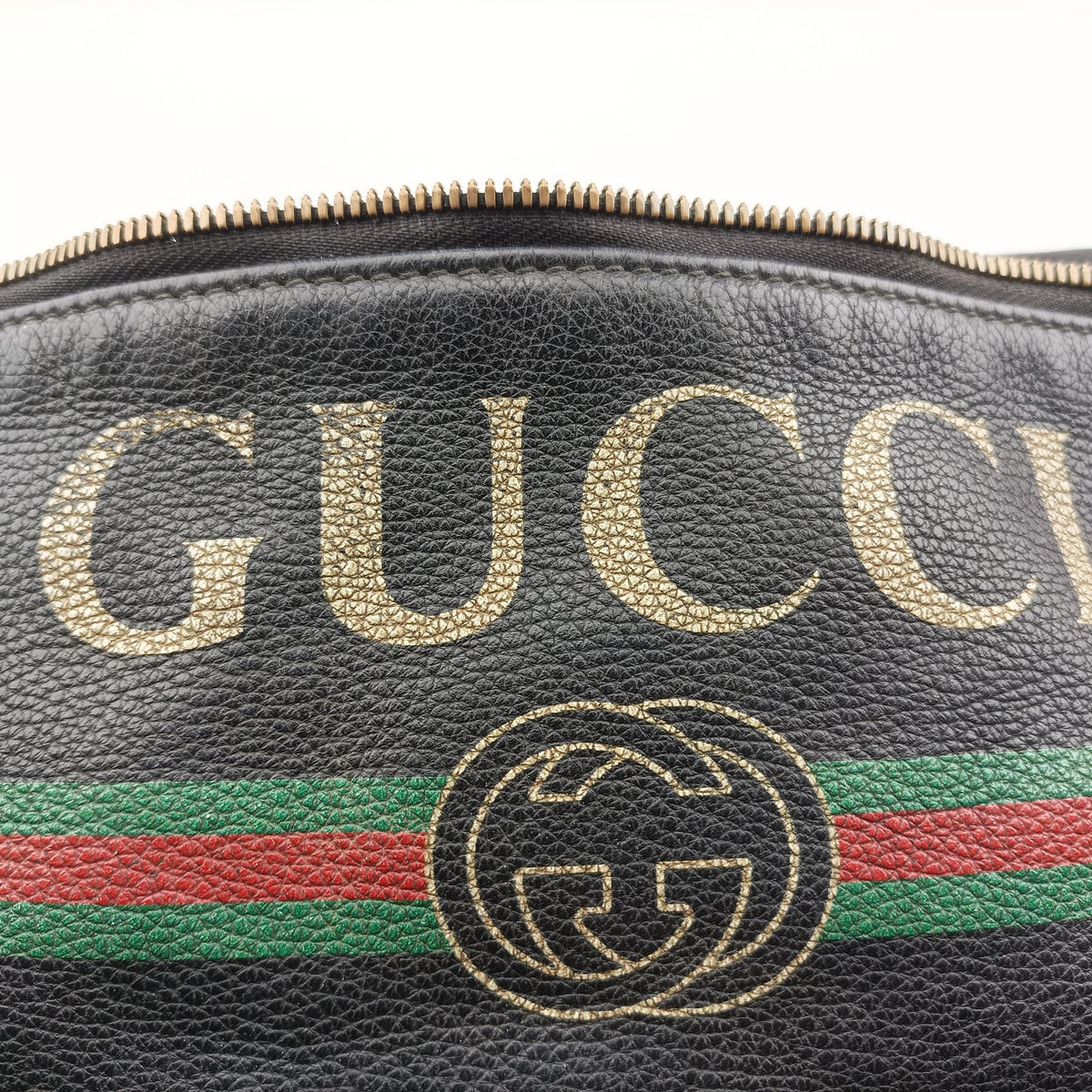 Print Black Leather 493869 E023677861グッチプリント ブラック レザー 493869 E023677861