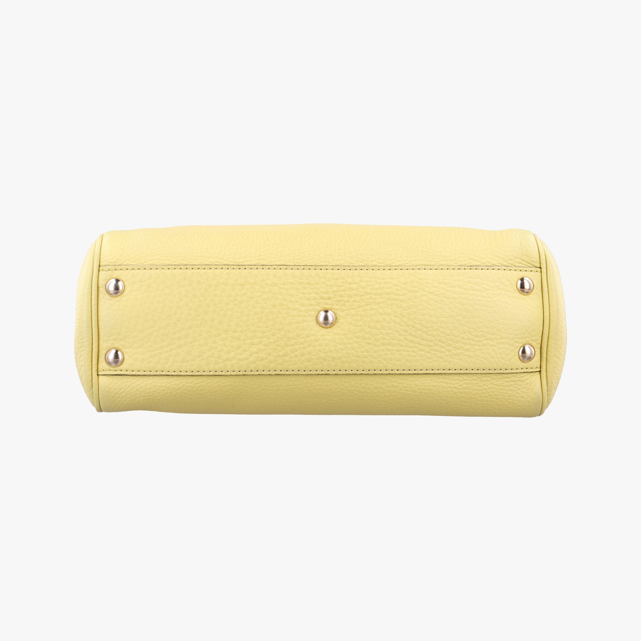 Pre-owned Gucci Bamboo Shopper Yellow Leather 336032 shoulderbag | stylenewstar