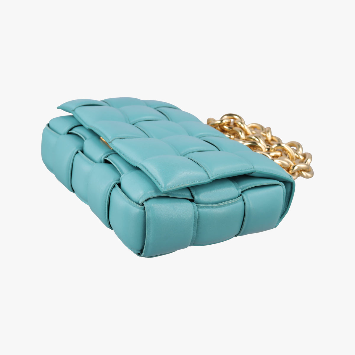 The Chain Cassette Blue lambskin B08534399U IC Chipザ チェーン カセット ブルー ラムスキン B08534399U ICチップ