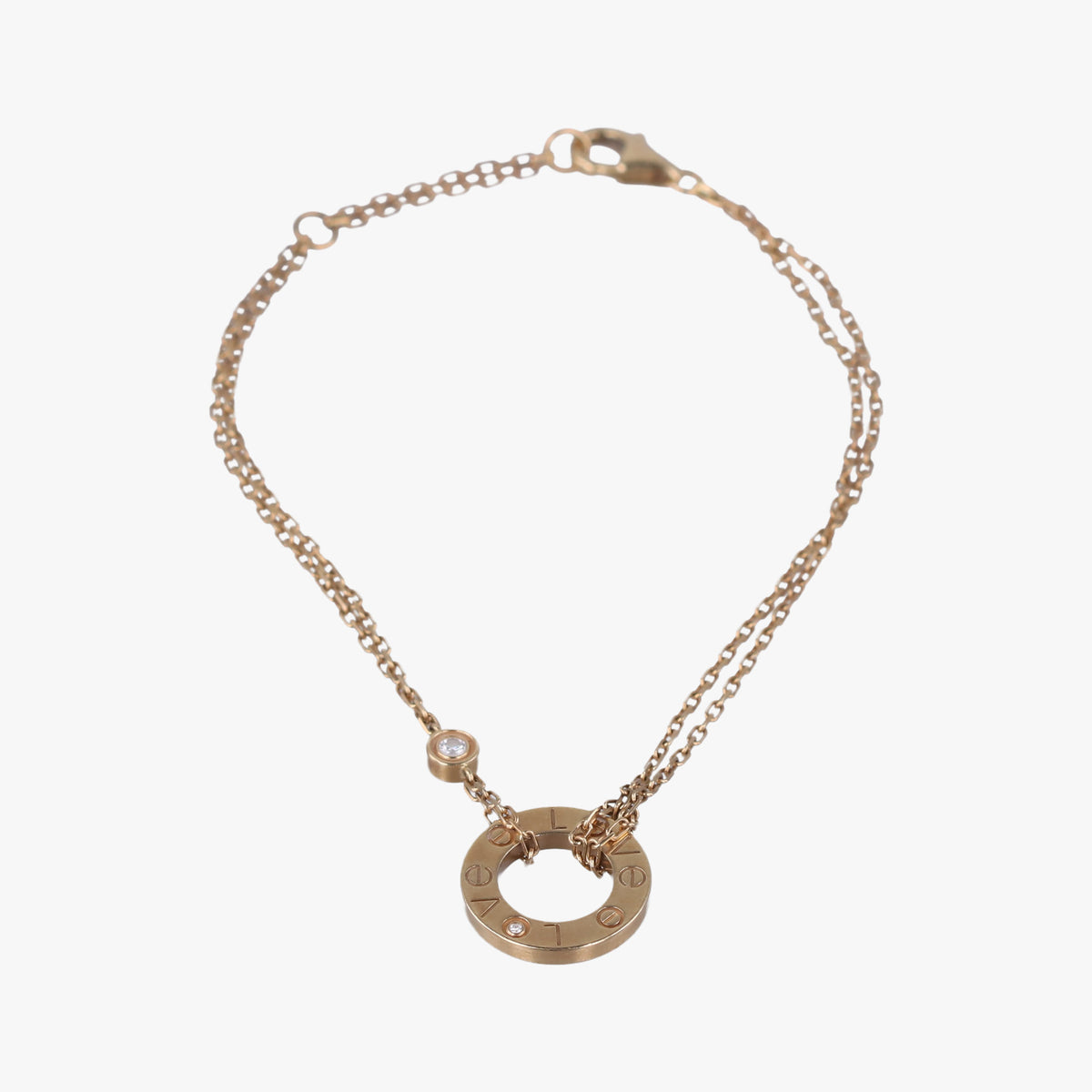 Love Circle DIAMONDS Golden AU750 B6038300 AUC296ラブサークル ダイヤモンド ゴールド AU750 B6038300 AUC296