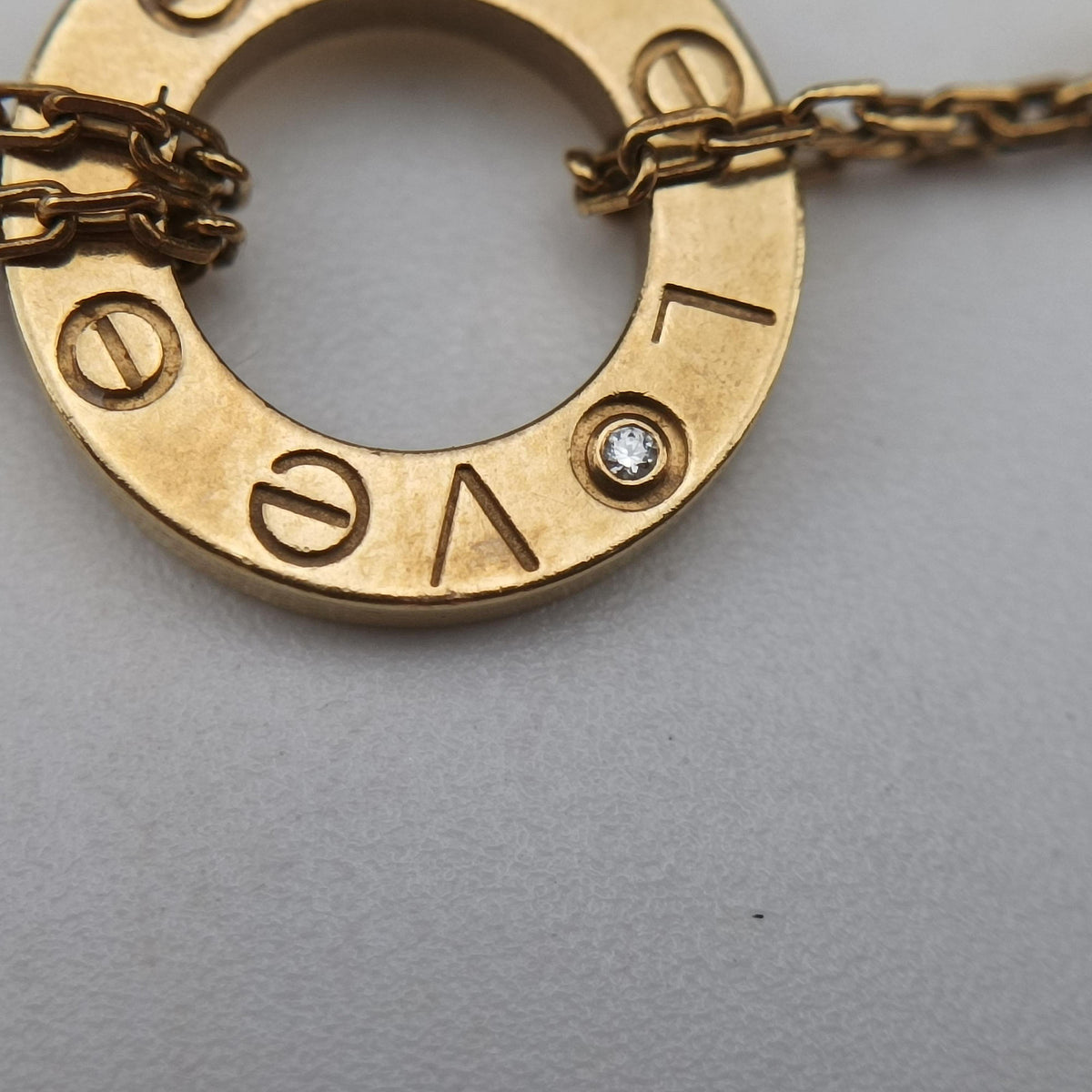 Love Circle DIAMONDS Golden AU750 B6038300 AUC296ラブサークル ダイヤモンド ゴールド AU750 B6038300 AUC296