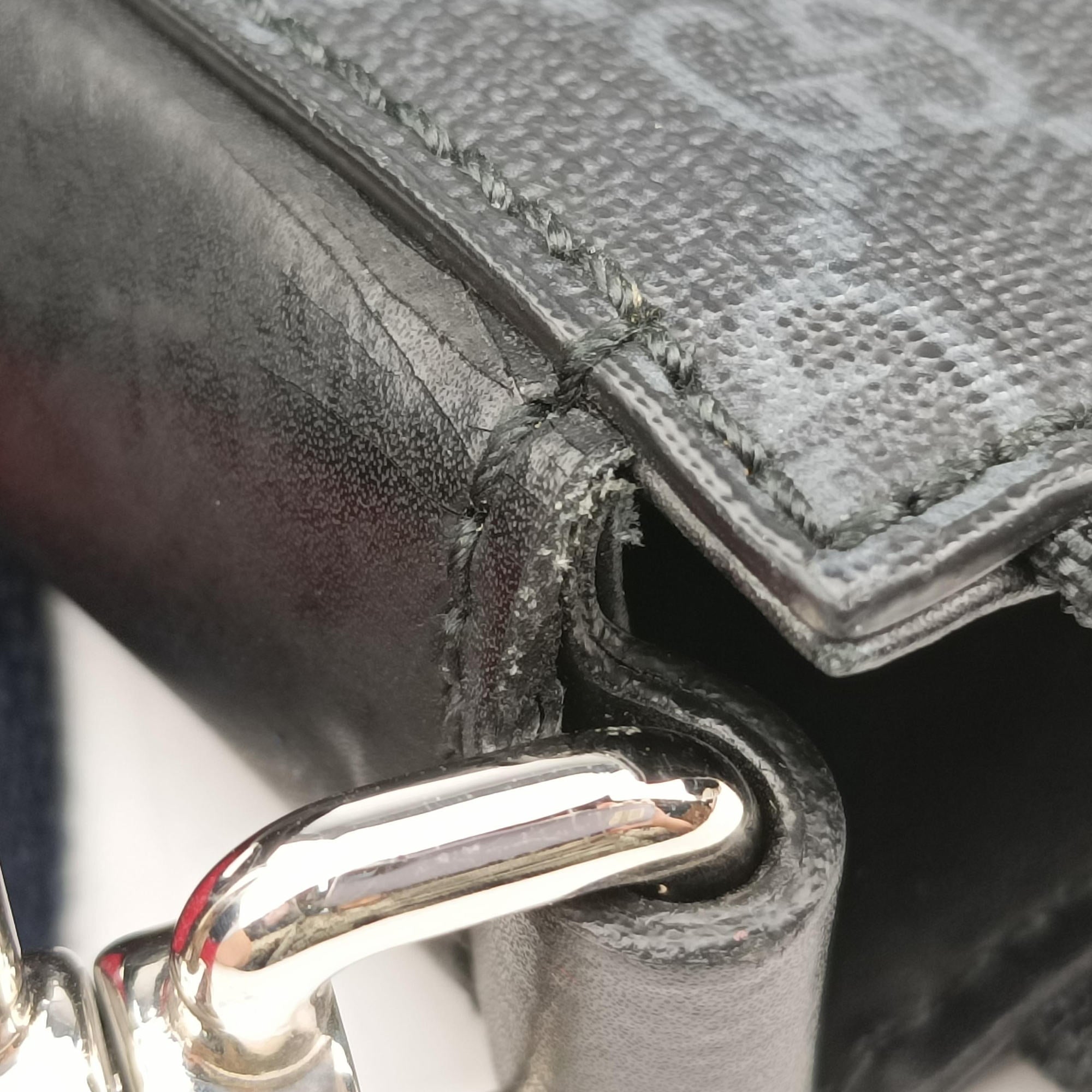 GG Supreme Courrier Messenger Black×Multicolour PVC coated canvas×Leather 547751 C026861426GGスプリーム クーリエ メッセンジャー ブラック×マルチカラー PVCコーティングキャンバス×レザー 547751 C026861426