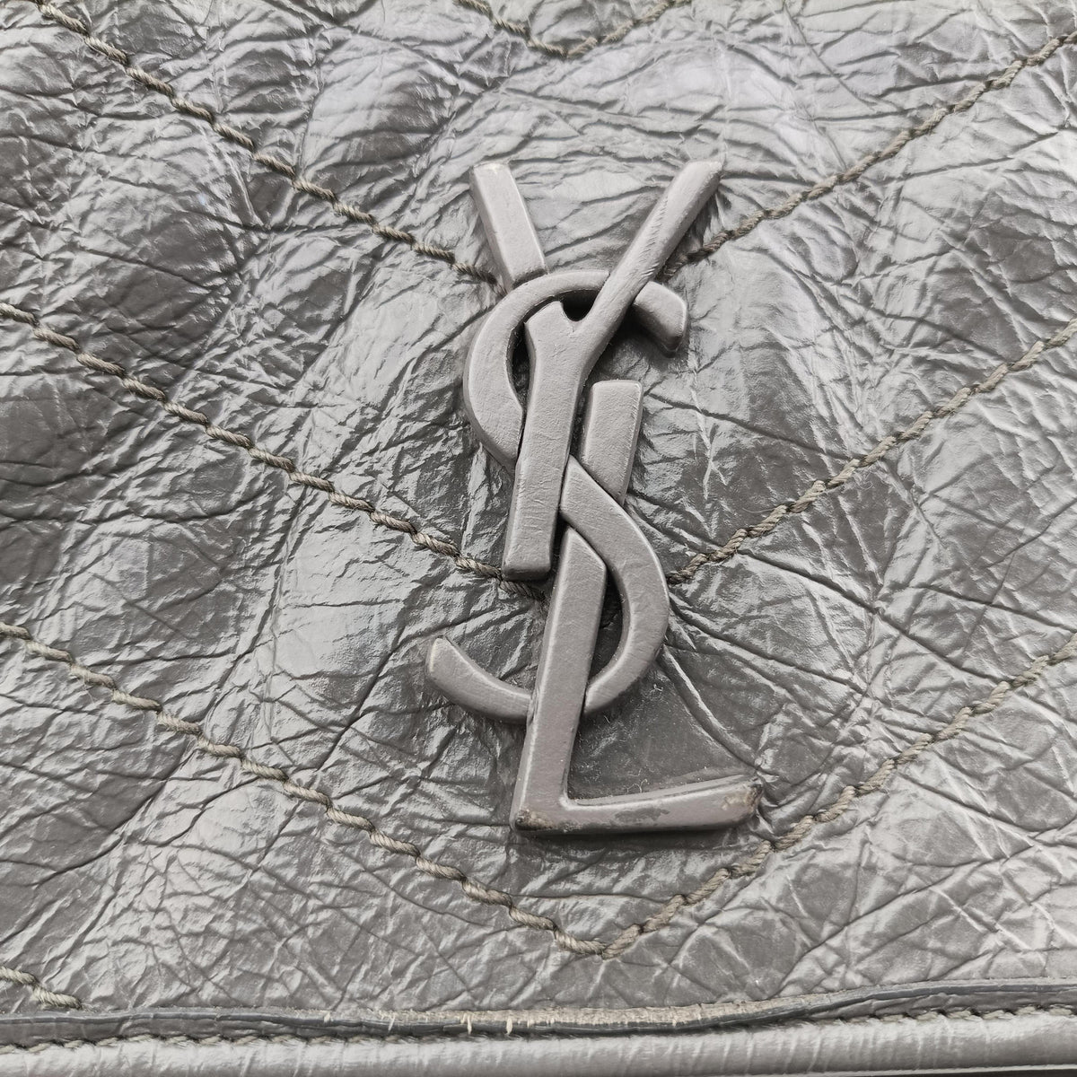 Niki Grey Leather 583103 INN583103.0619ニキ グレー レザー 583103 INN583103.0619