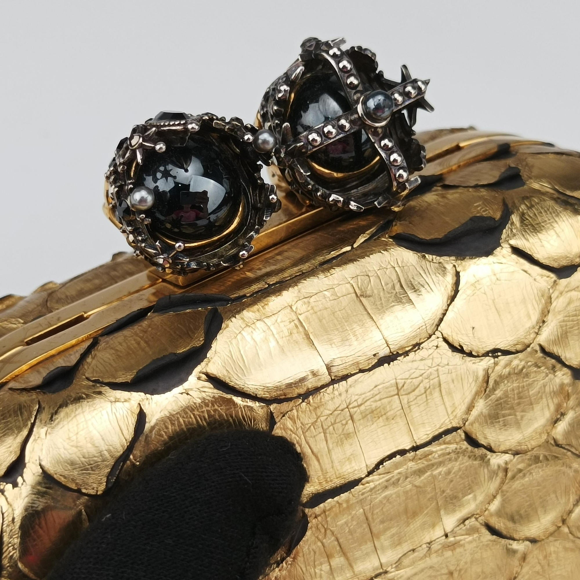 Skull box Golden Python 480497 000926スカルボックス ゴールド パイソン 480497 000926