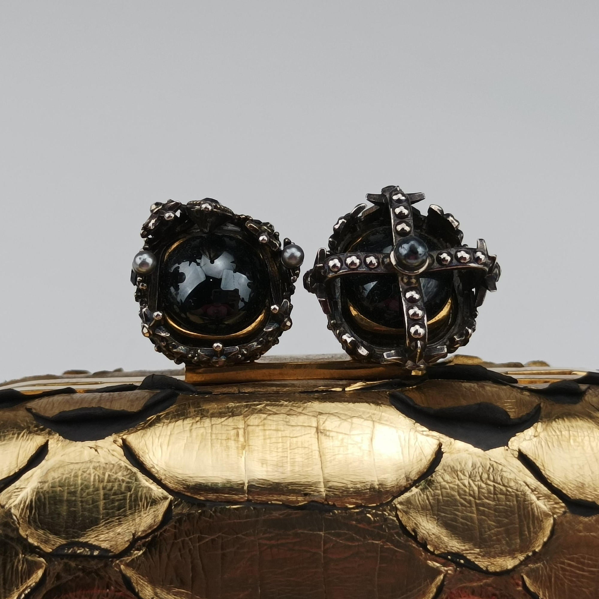 Skull box Golden Python 480497 000926スカルボックス ゴールド パイソン 480497 000926