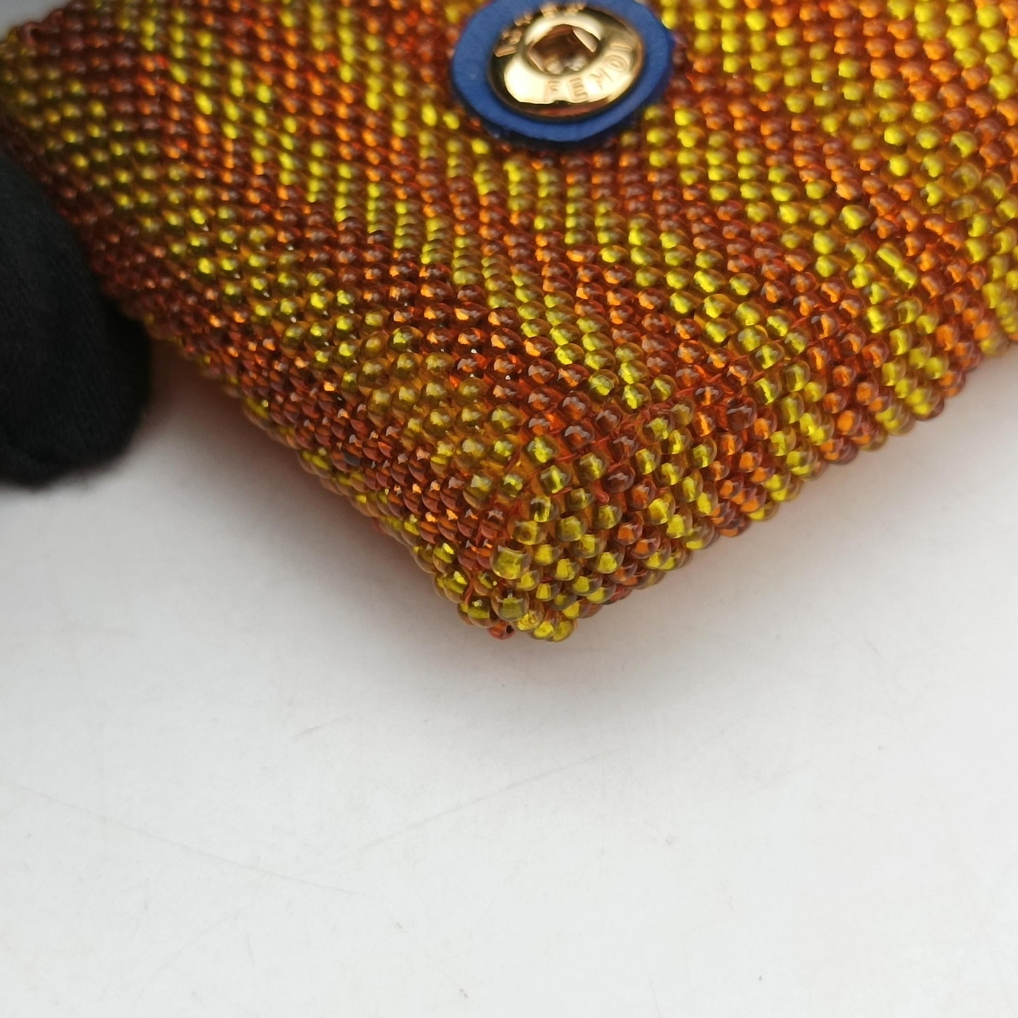 AirPods case Mini Pico Baguette Orange Beaded AirPodsケース ミニ ピコ バゲット オレンジ ビーズ
