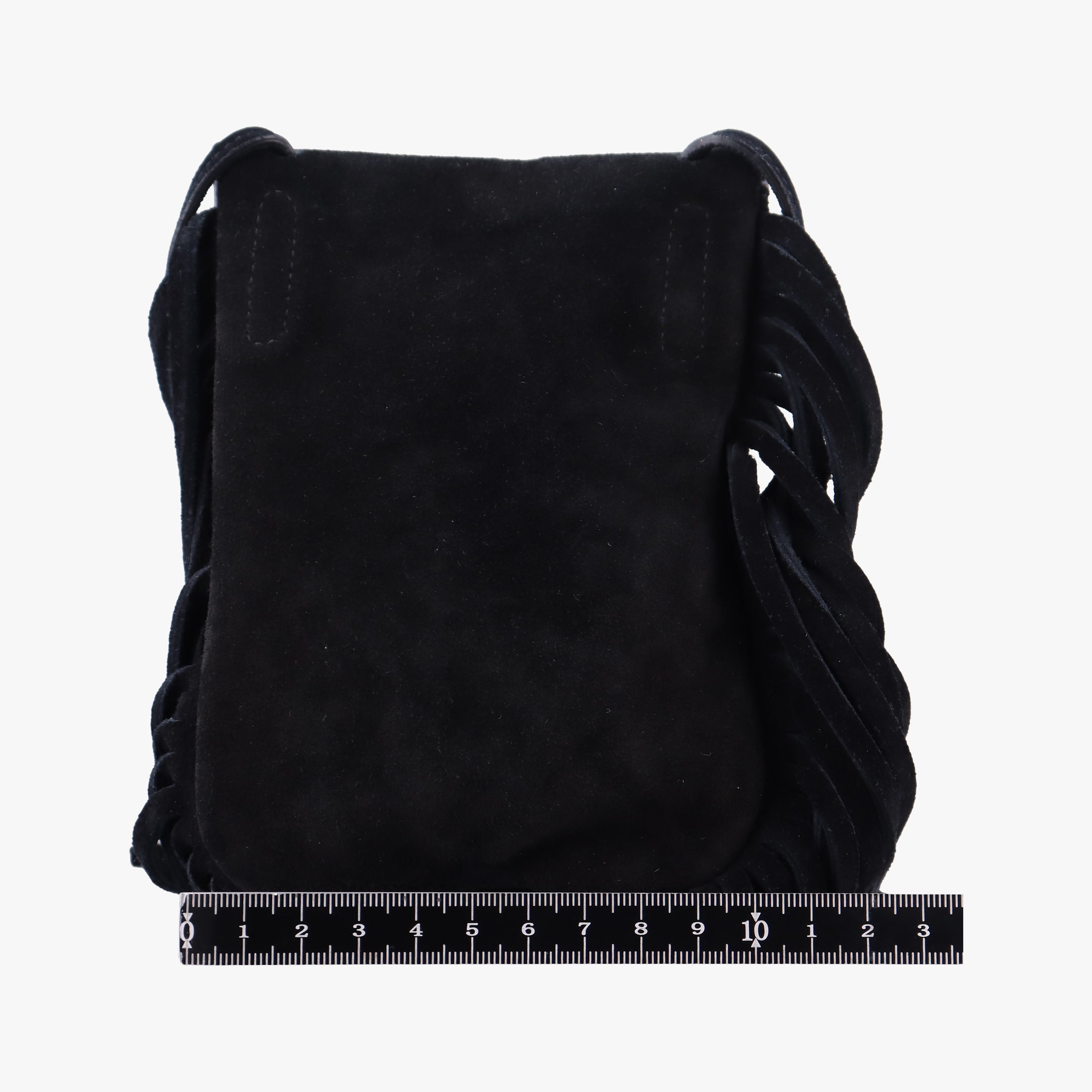 fringe Black Suede 425145 GUE425145.0116フリンジ ブラック スエード 425145 GUE425145.0116