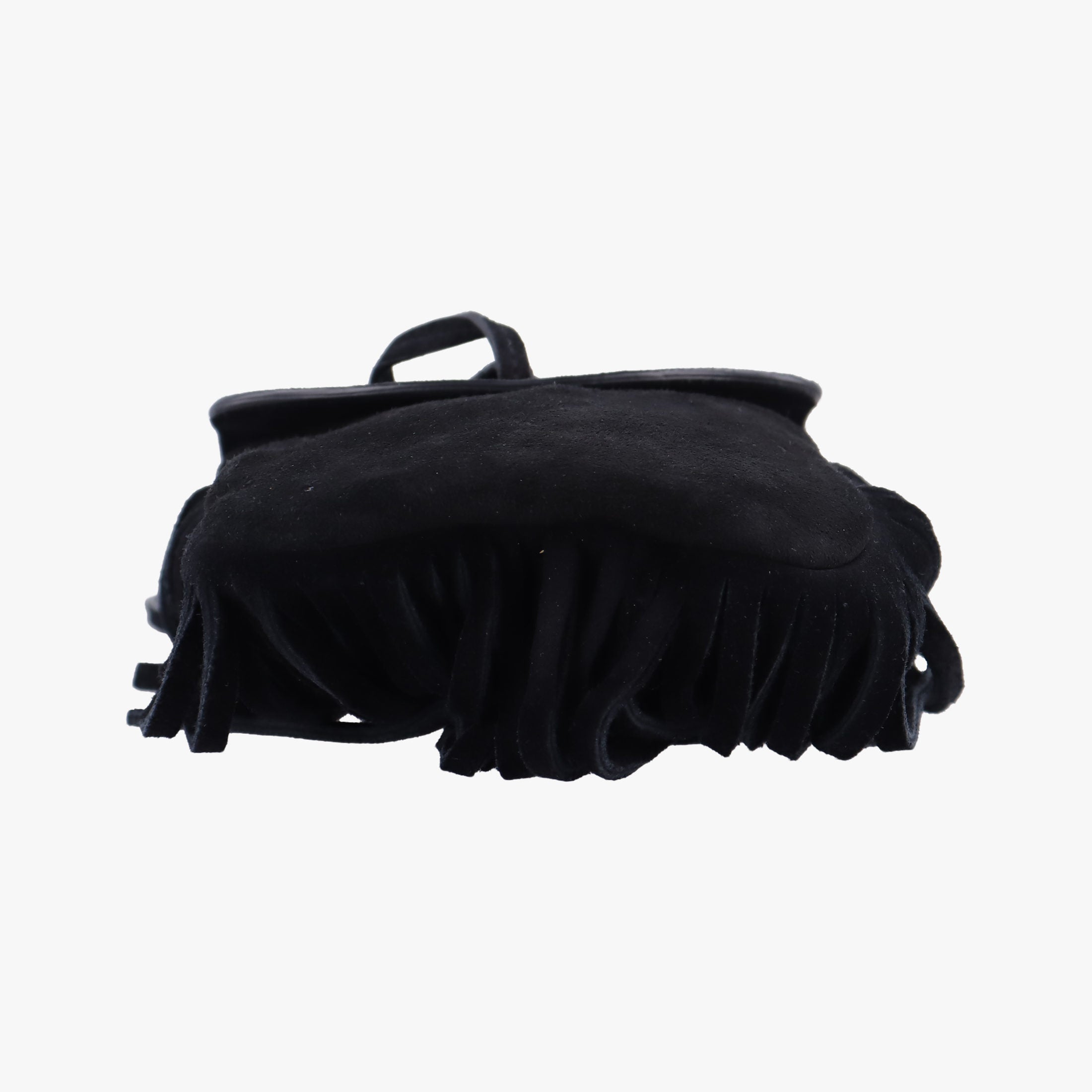 fringe Black Suede 425145 GUE425145.0116フリンジ ブラック スエード 425145 GUE425145.0116